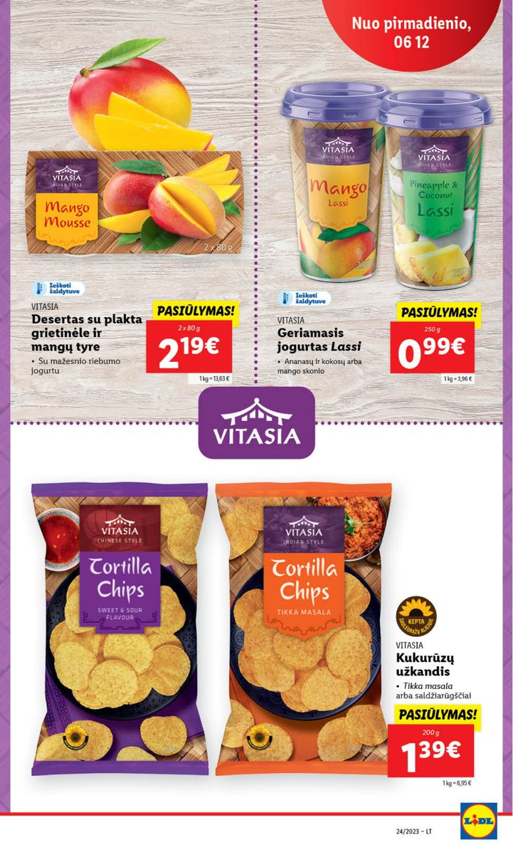 Naujausias LIDL kaininis katalogas 2023.06.12 - 2023.06.18