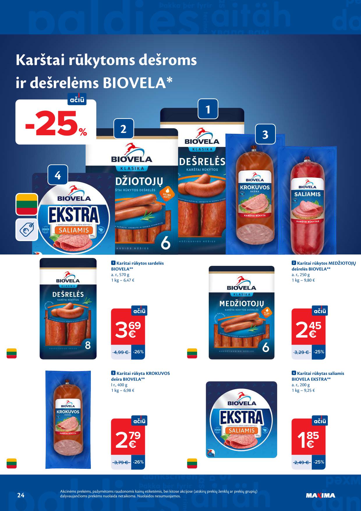 Naujausias MAXIMA kaininis katalogas 2026.04.28 - 2026.05.04
