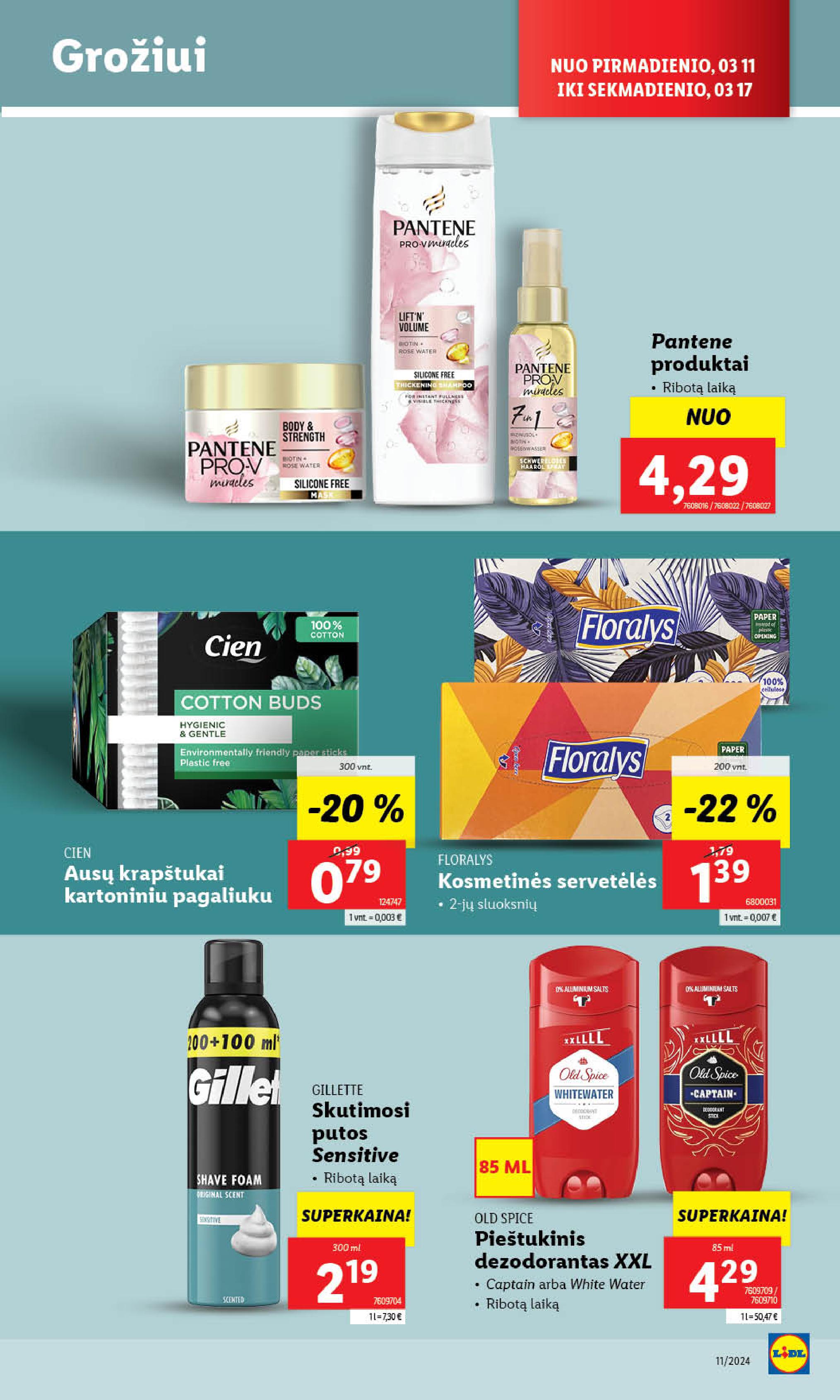 Naujausias LIDL kaininis katalogas 2024.03.11 - 2024.03.17