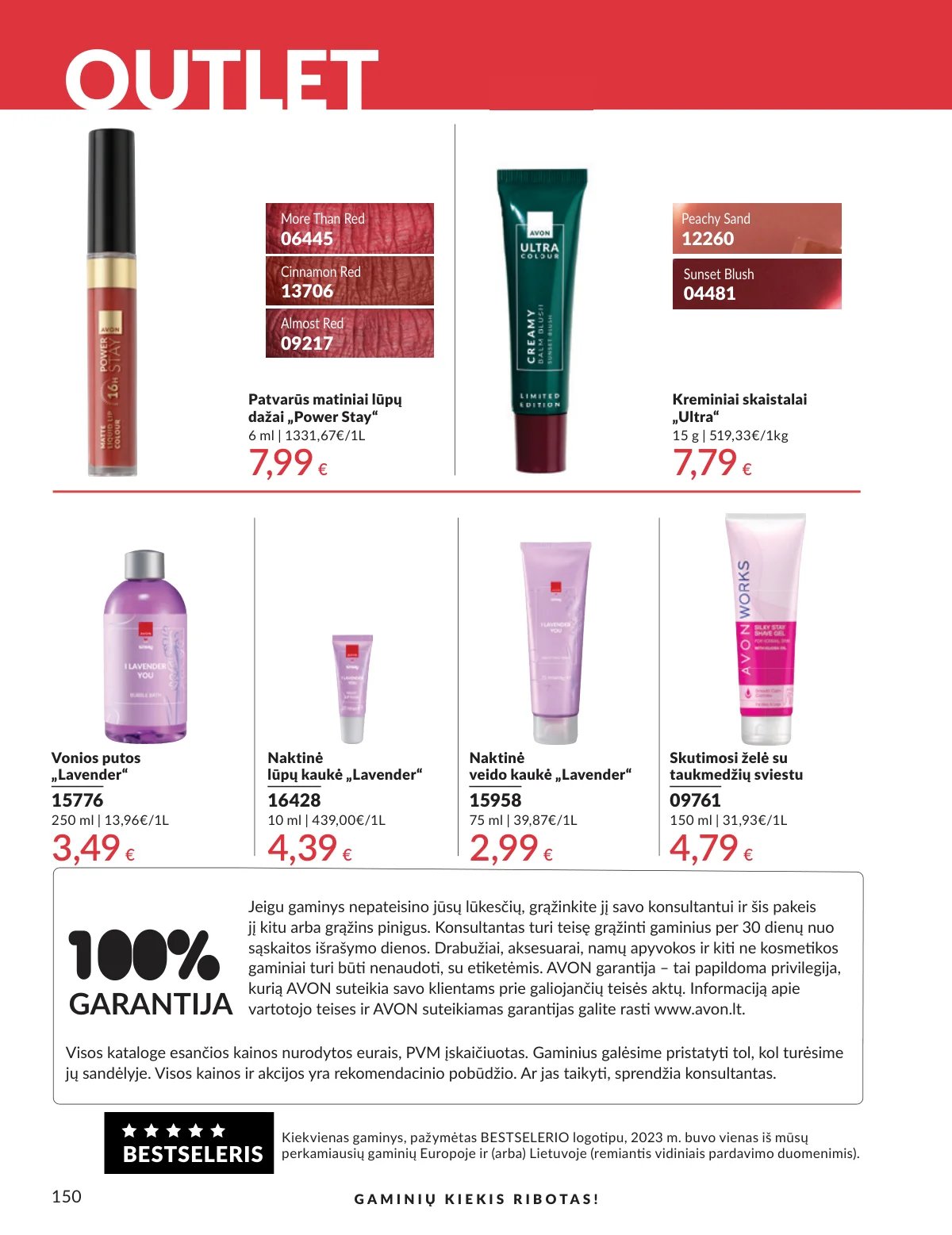 Naujas AVON katalogas galioja 2026.02.01 - 2026.02.28