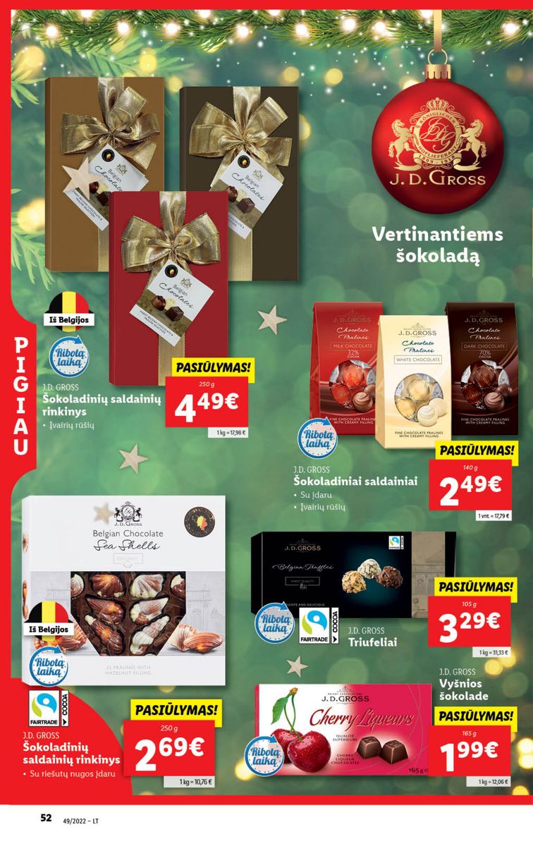 Naujausias LIDL kaininis katalogas 2022.12.05 - 2022.12.11