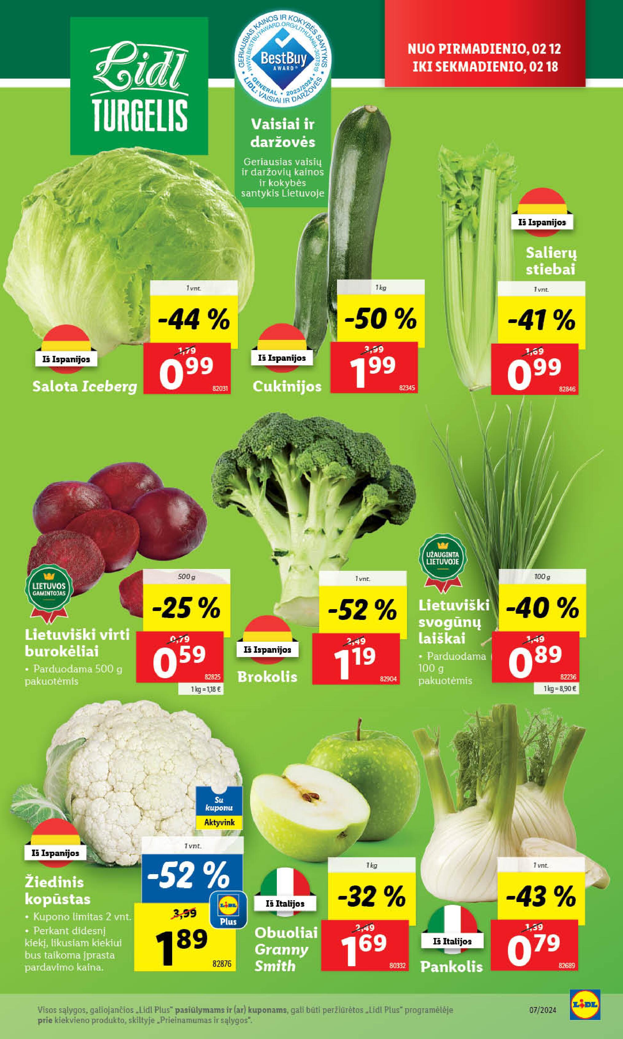Naujausias LIDL kaininis katalogas 2024.02.12 - 2024.02.18