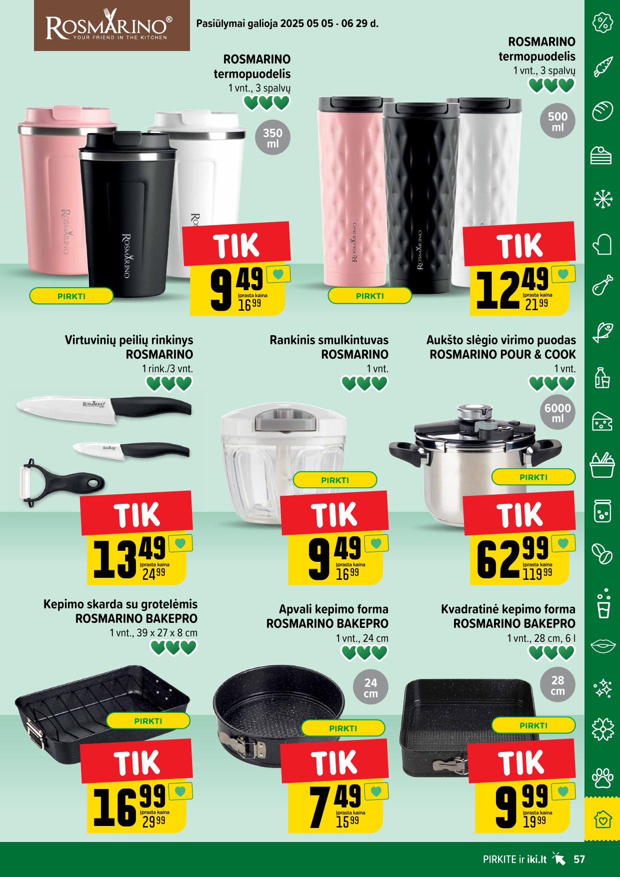 IKI SAVAITĖLĖ akcijų ir nuolaidų leidinys Nr.24 2025.06.09 - 2025.06.15