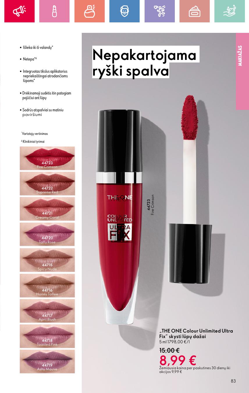Naujas ORIFLAME katalogas galioja 2025.06.22 - 2025.07.12