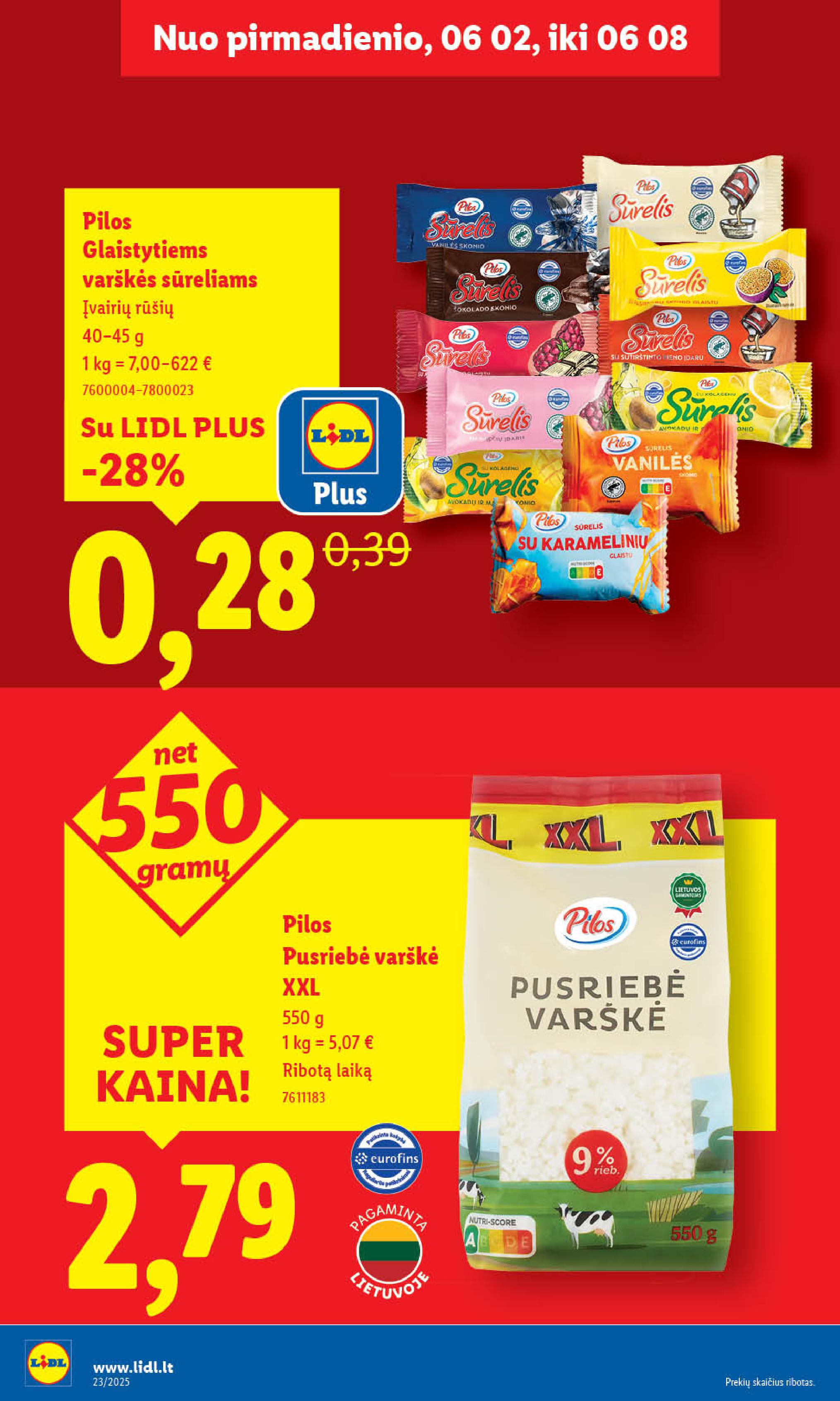 Naujausias LIDL kaininis katalogas 2025.06.02 - 2025.06.08