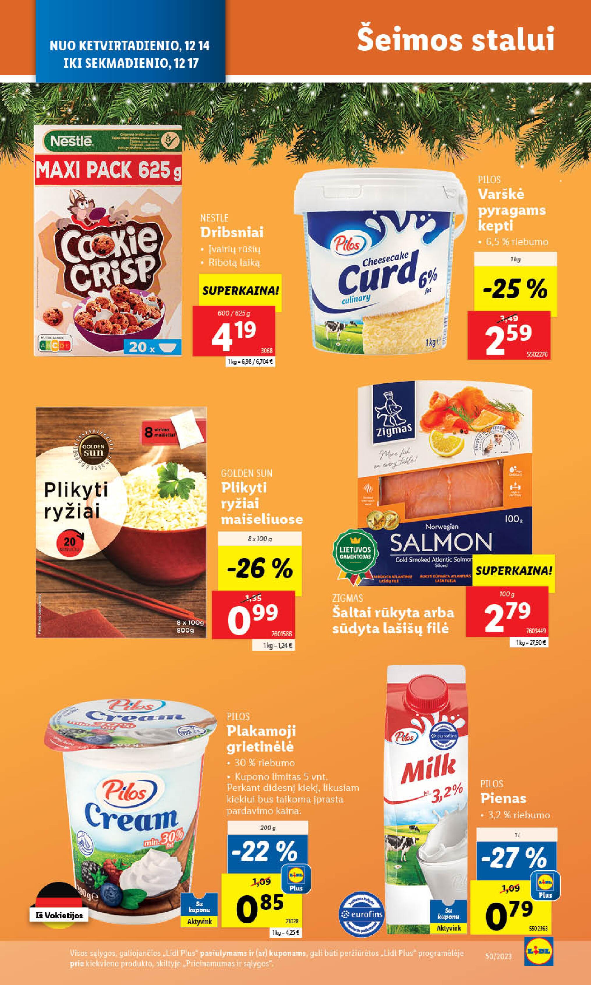 Naujausias LIDL kaininis katalogas 2023.12.11 - 2023.12.17