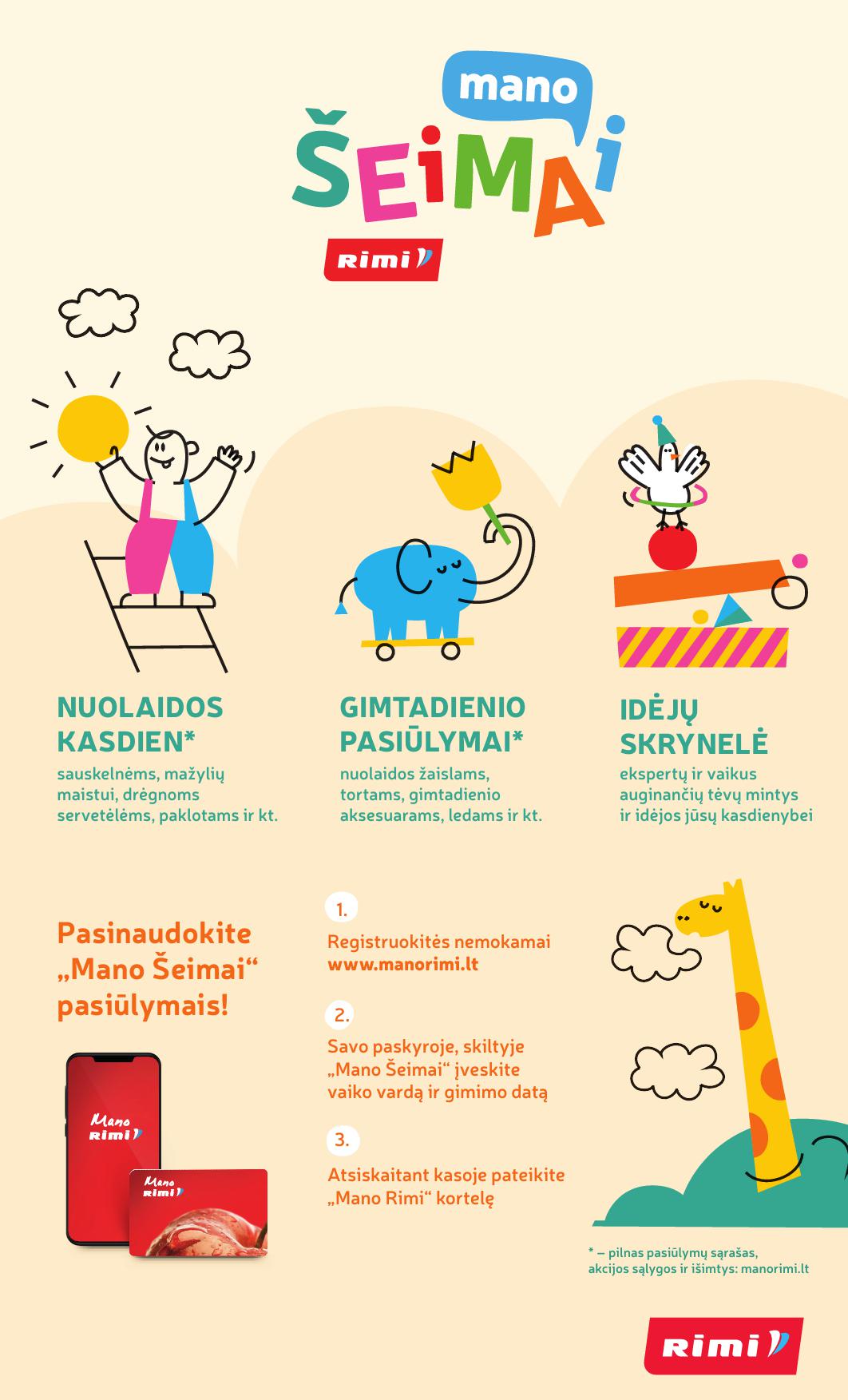 Naujausias RIMI kaininis katalogas 2026.01.06 - 2026.01.12