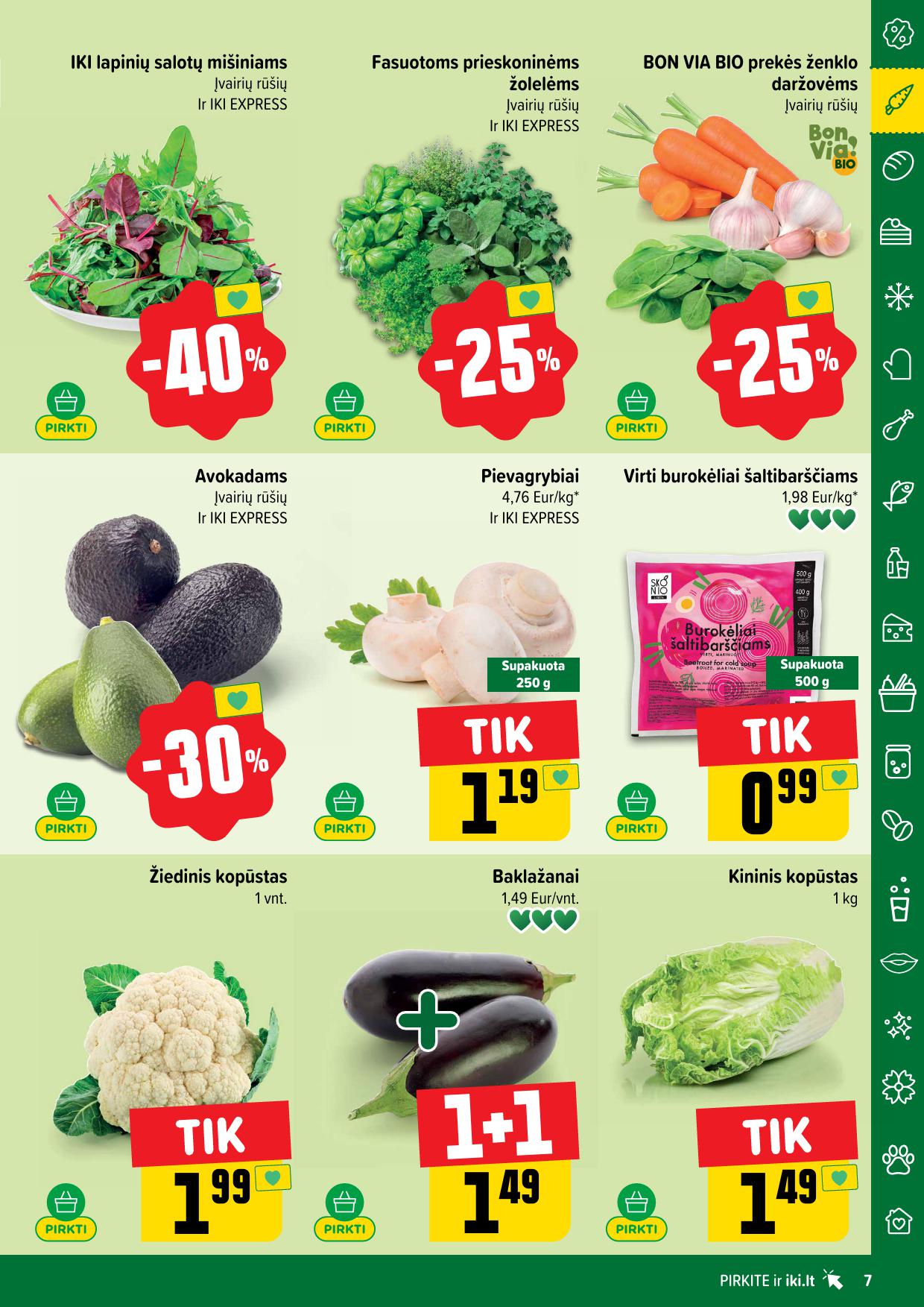 IKI SAVAITĖLĖ akcijų ir nuolaidų leidinys Nr.29 2025.07.14 - 2025.07.20