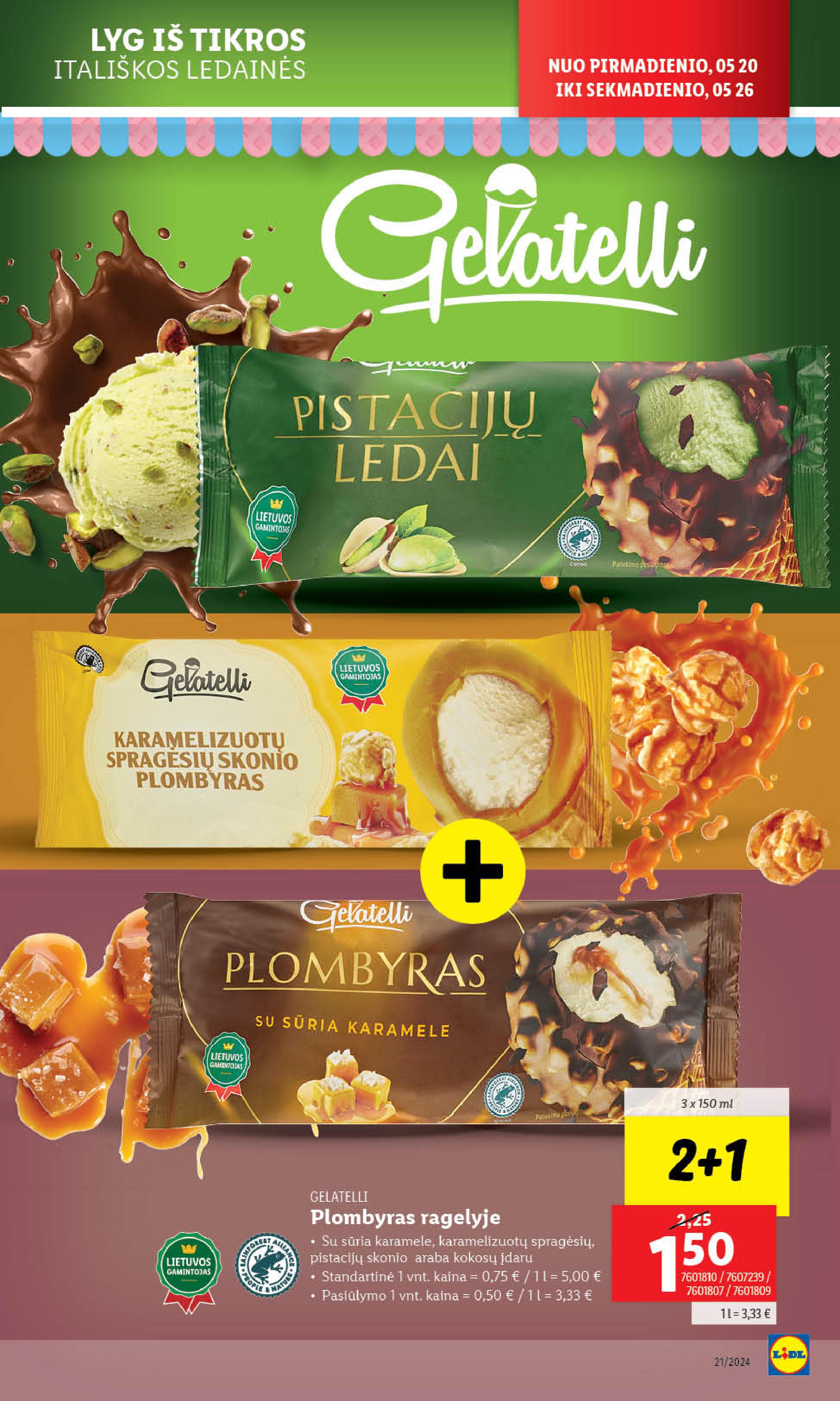 Naujausias LIDL kaininis katalogas 2024.05.20 - 2024.05.26