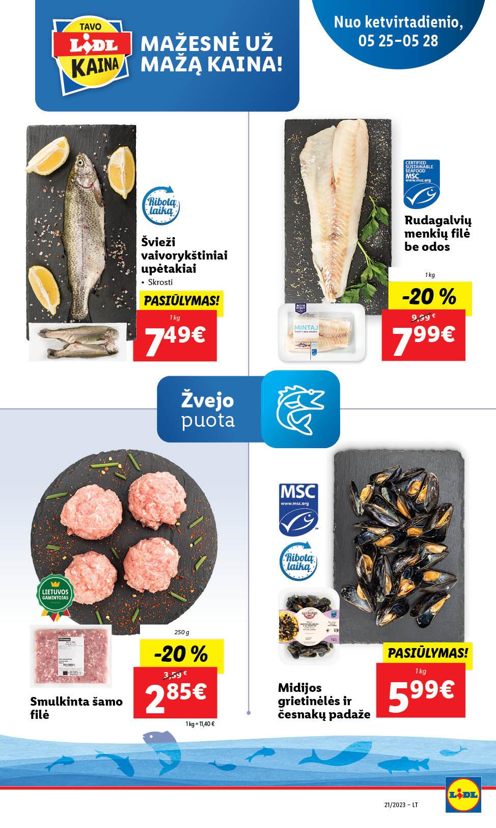 Naujausias LIDL kaininis katalogas 2023.05.22 - 2023.05.28