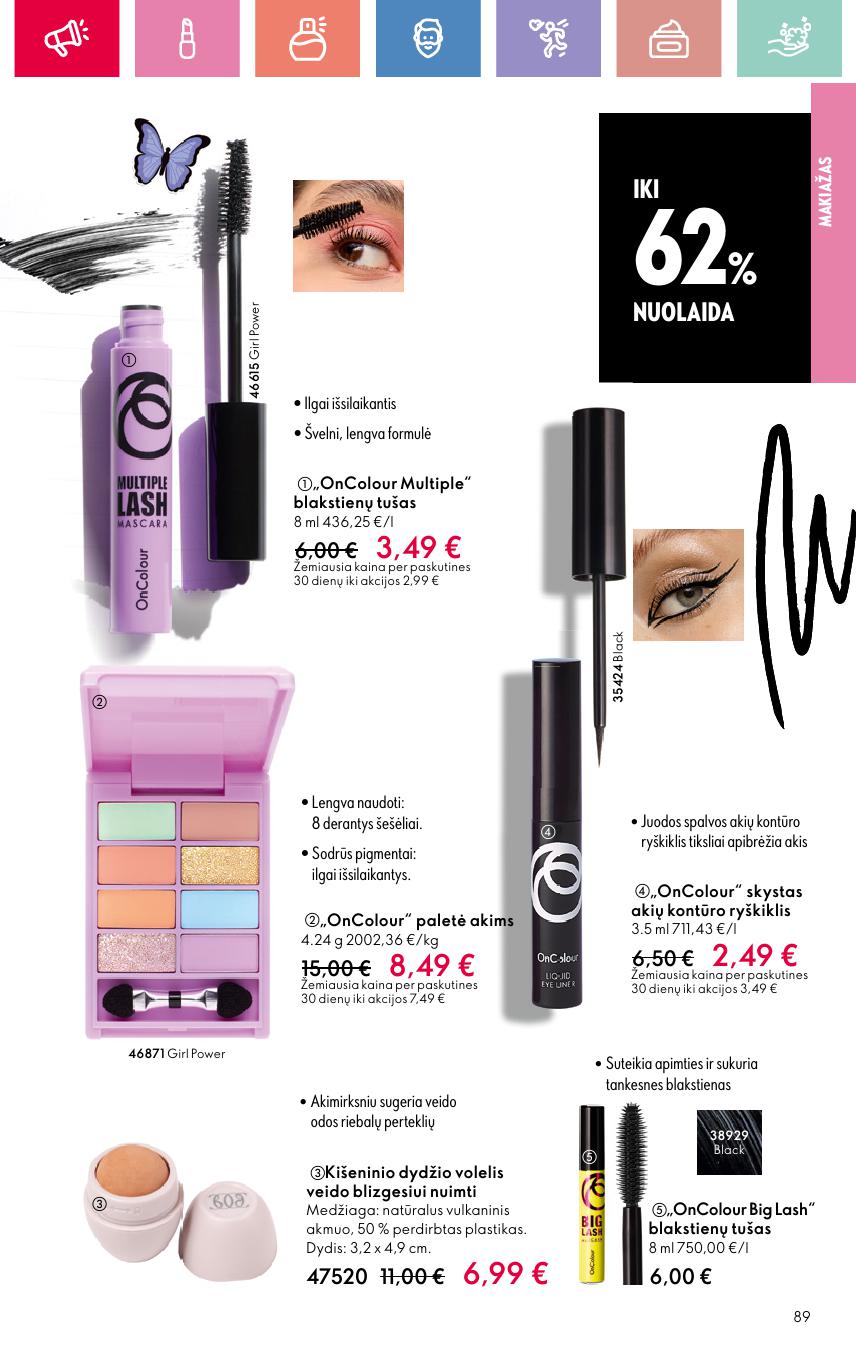 Naujas ORIFLAME katalogas galioja 2025.06.22 - 2025.07.12