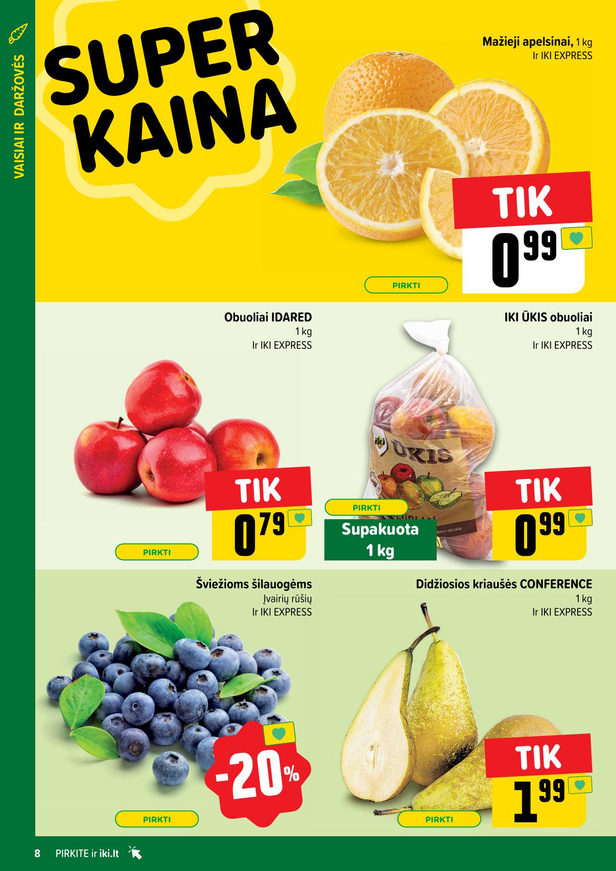 Naujausias IKI kaininis katalogas 2025.02.10 - 2025.02.16
