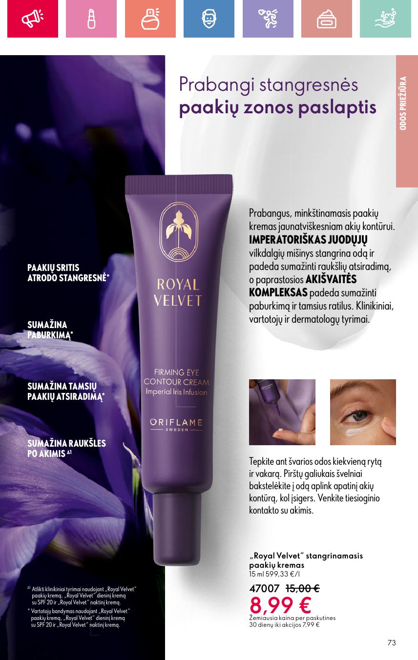 Naujas ORIFLAME katalogas galioja 2025.05.11 - 2025.05.31