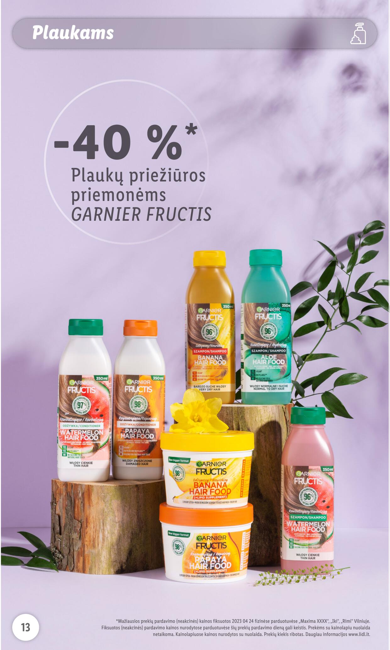 LIDL prekių katalogas "Grožio festivalis" galioja nuo 2023.05.01