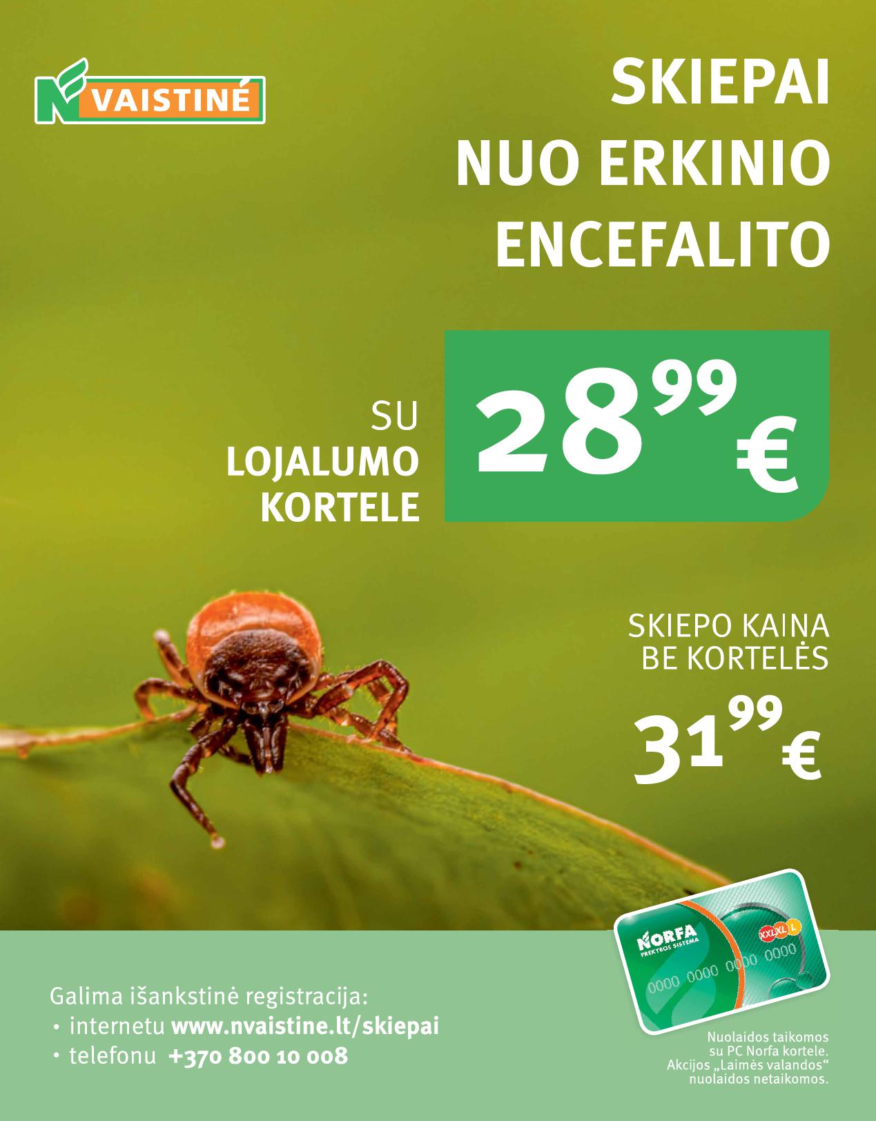 Naujas NORFOS vaistinės leidinys nuo 2026.05.01 - 2026.05.31