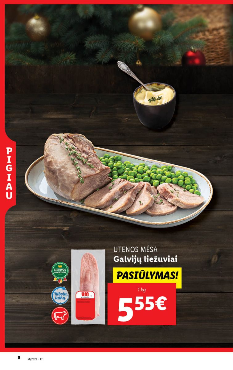 Naujausias LIDL kaininis katalogas 2022.12.19 - 2022.12.25