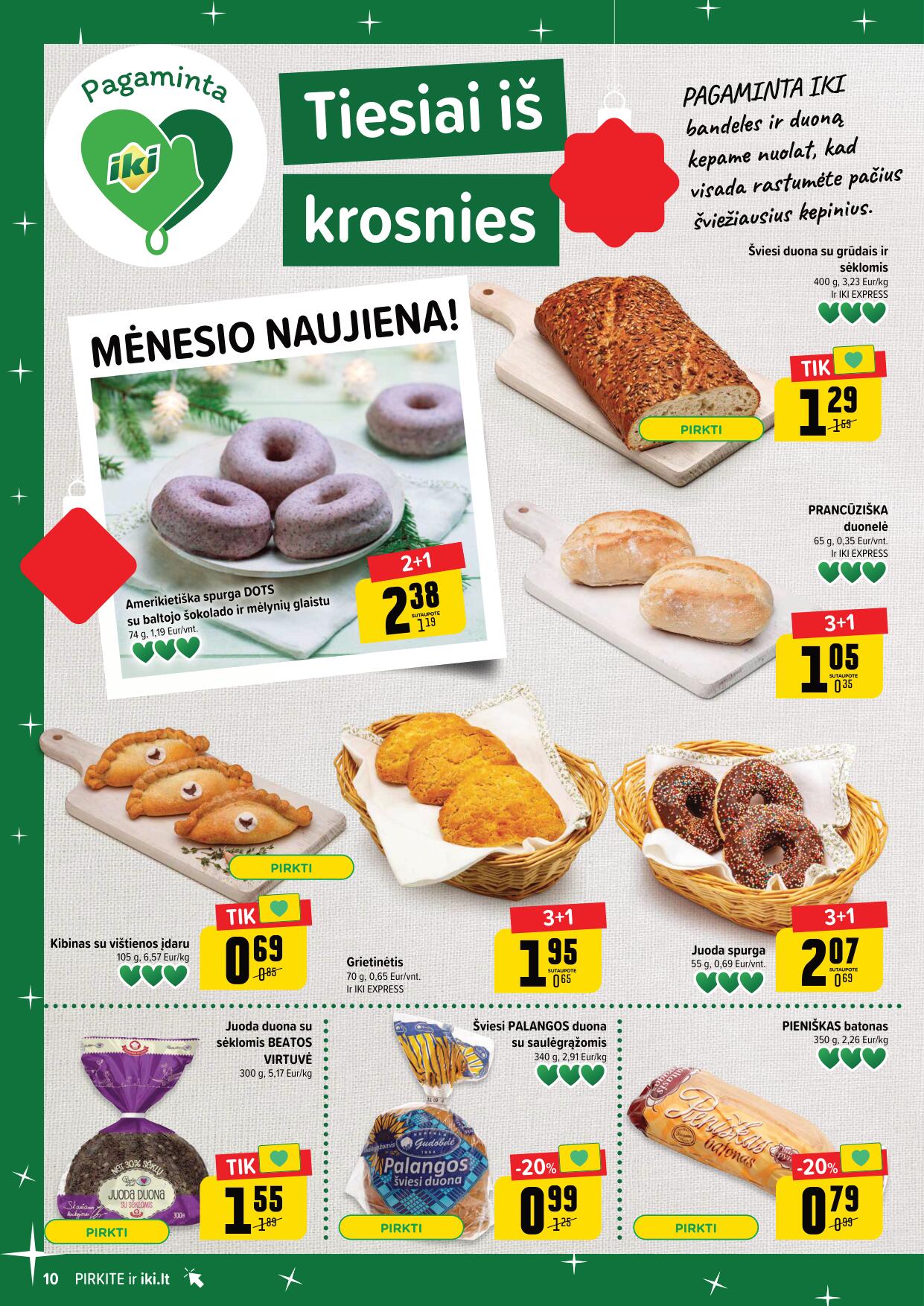 Naujausias IKI kaininis katalogas 2023.12.11 - 2023.12.17