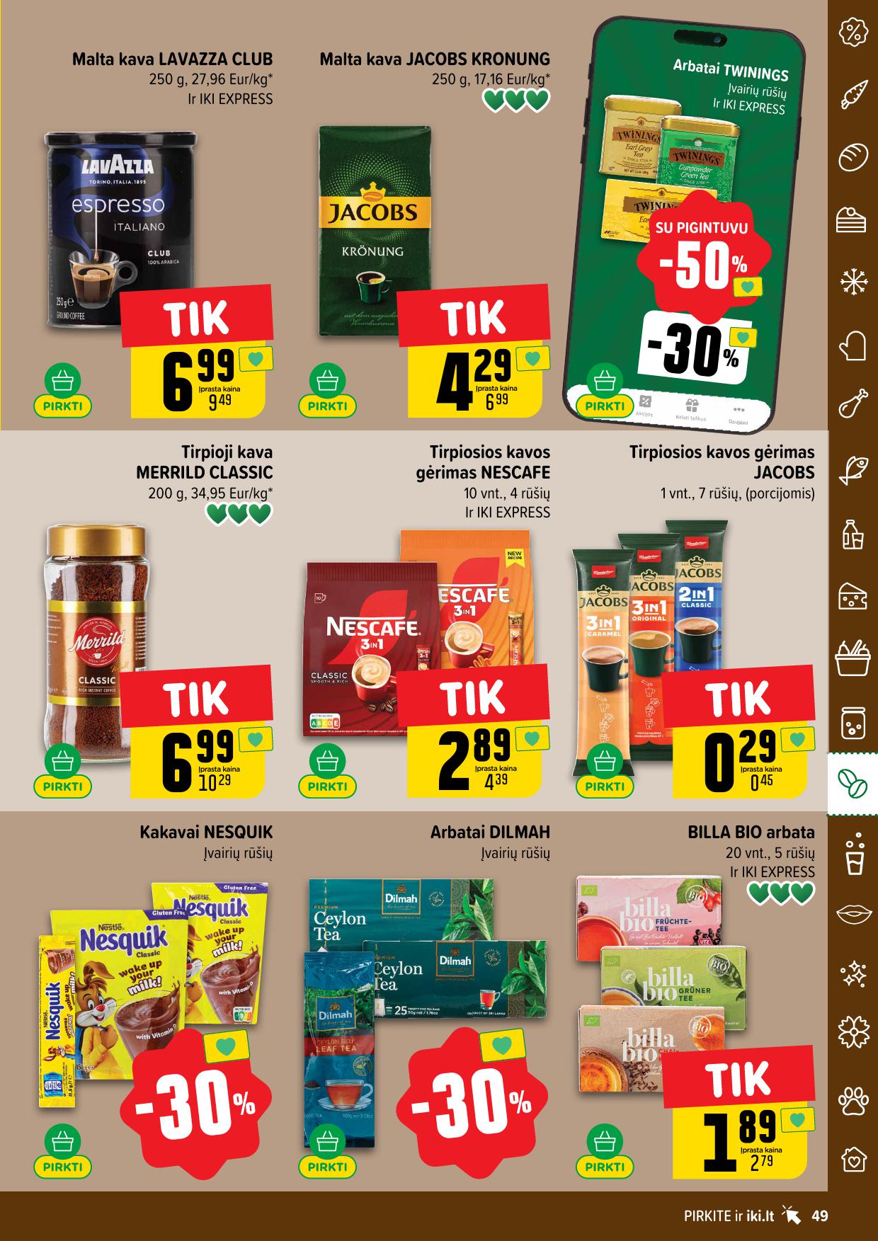Naujausias IKI kaininis katalogas 2026.02.09 - 2026.02.15