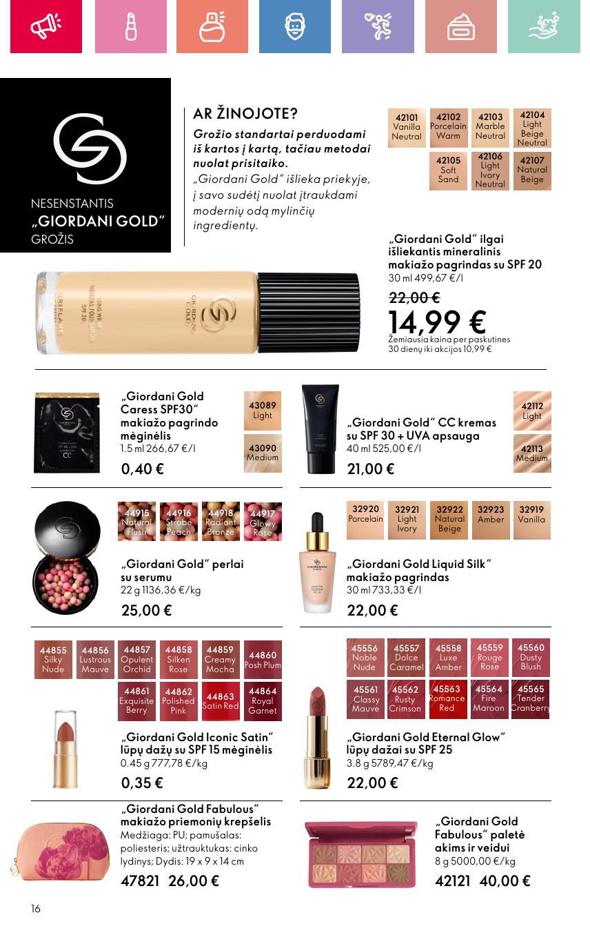 Naujas ORIFLAME katalogas galioja 2025.04.30 - 2025.05.10