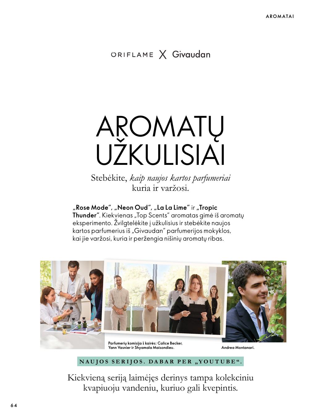 ORIFLAME katalogas galioja 2026.10.07 - 2026.11.17