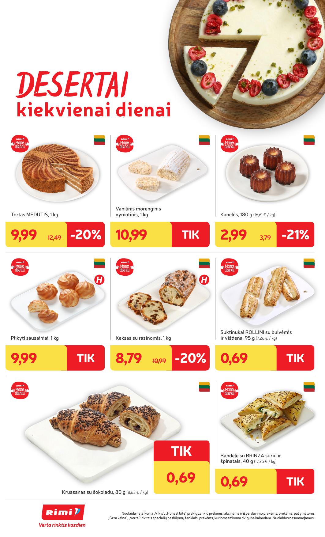 Naujausias RIMI kaininis katalogas 2026.02.24 - 2026.03.02