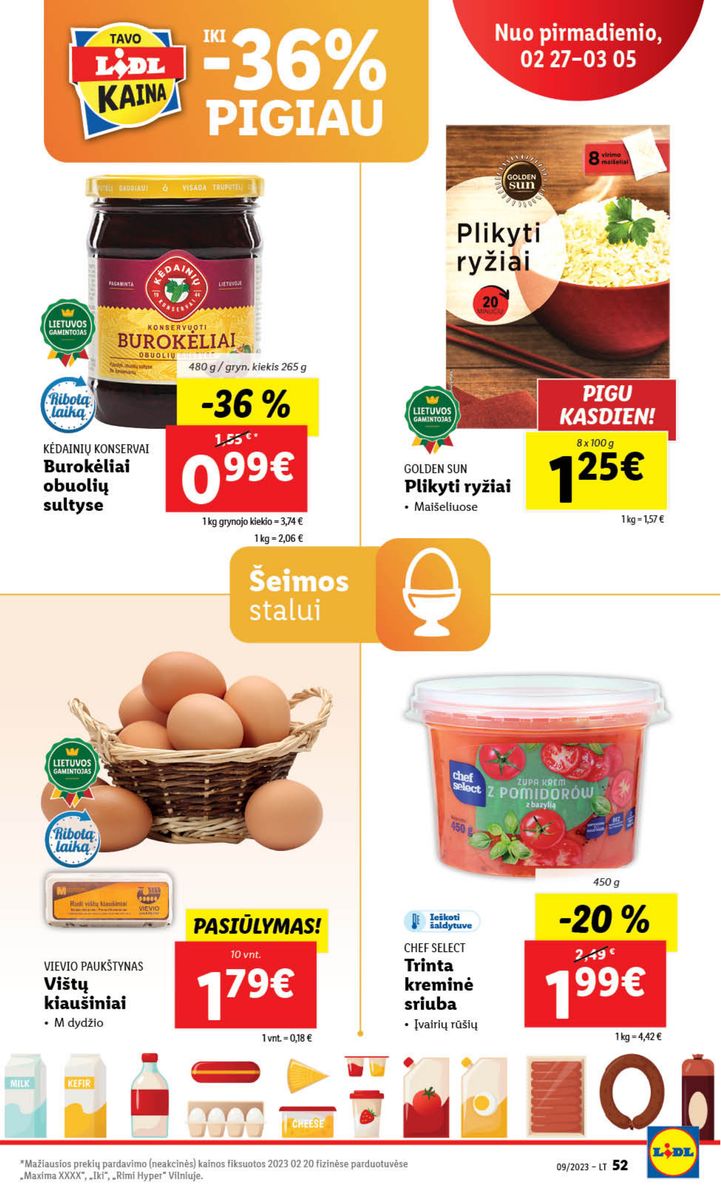 Naujausias LIDL kaininis katalogas 2023.02.27 - 2023.03.05