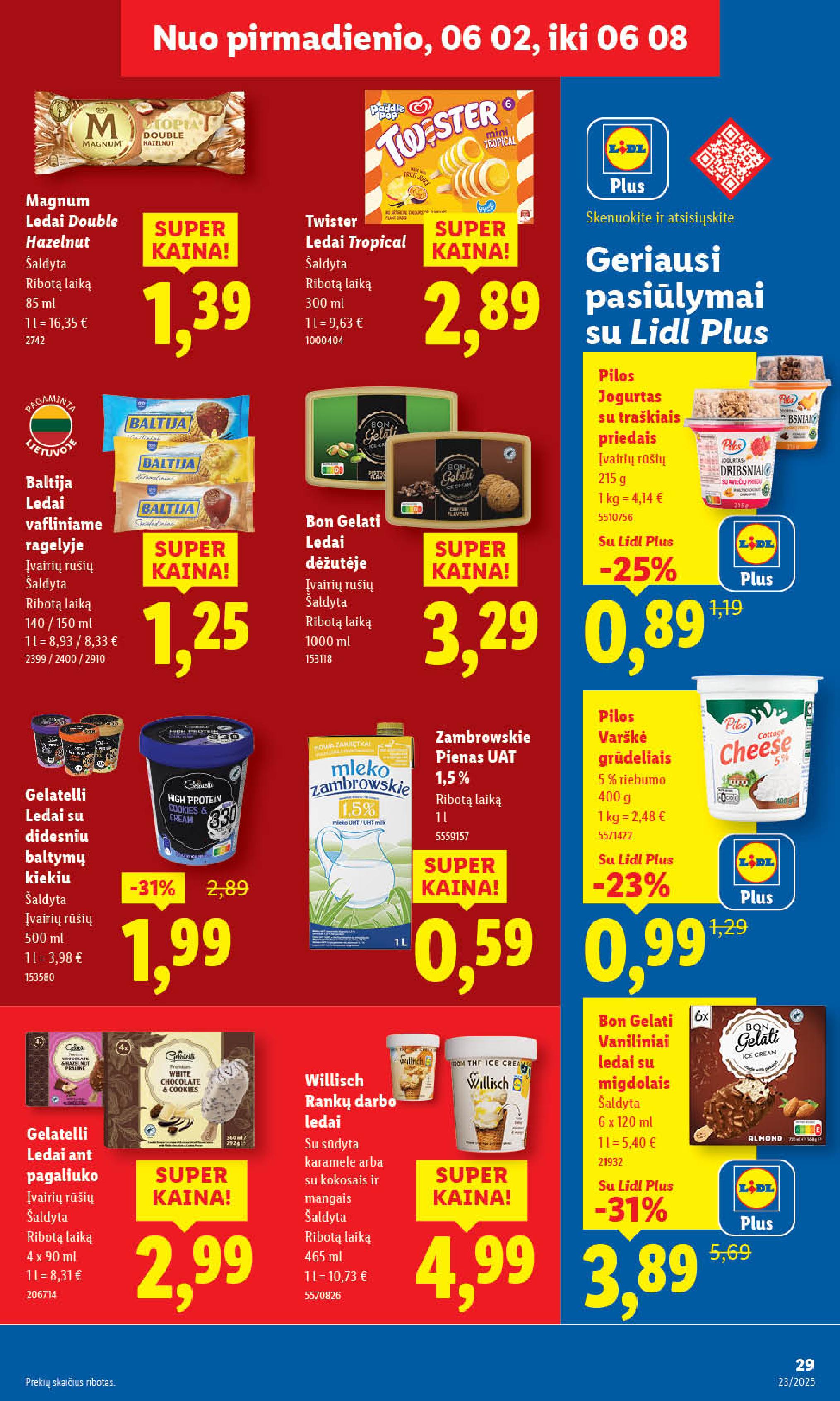 Naujausias LIDL kaininis katalogas 2025.06.02 - 2025.06.08