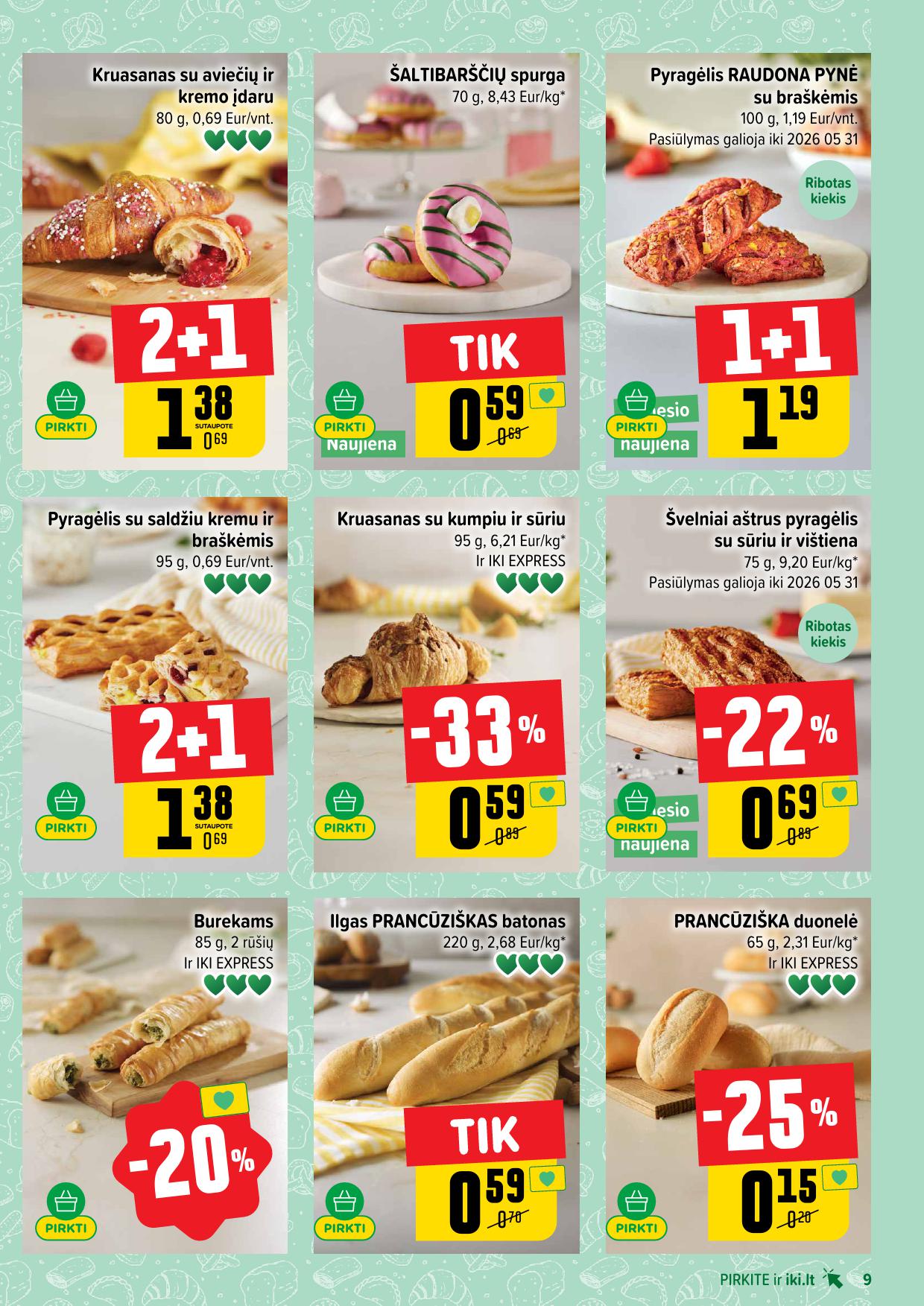 Naujausias IKI kaininis katalogas 2026.05.18 - 2026.05.24