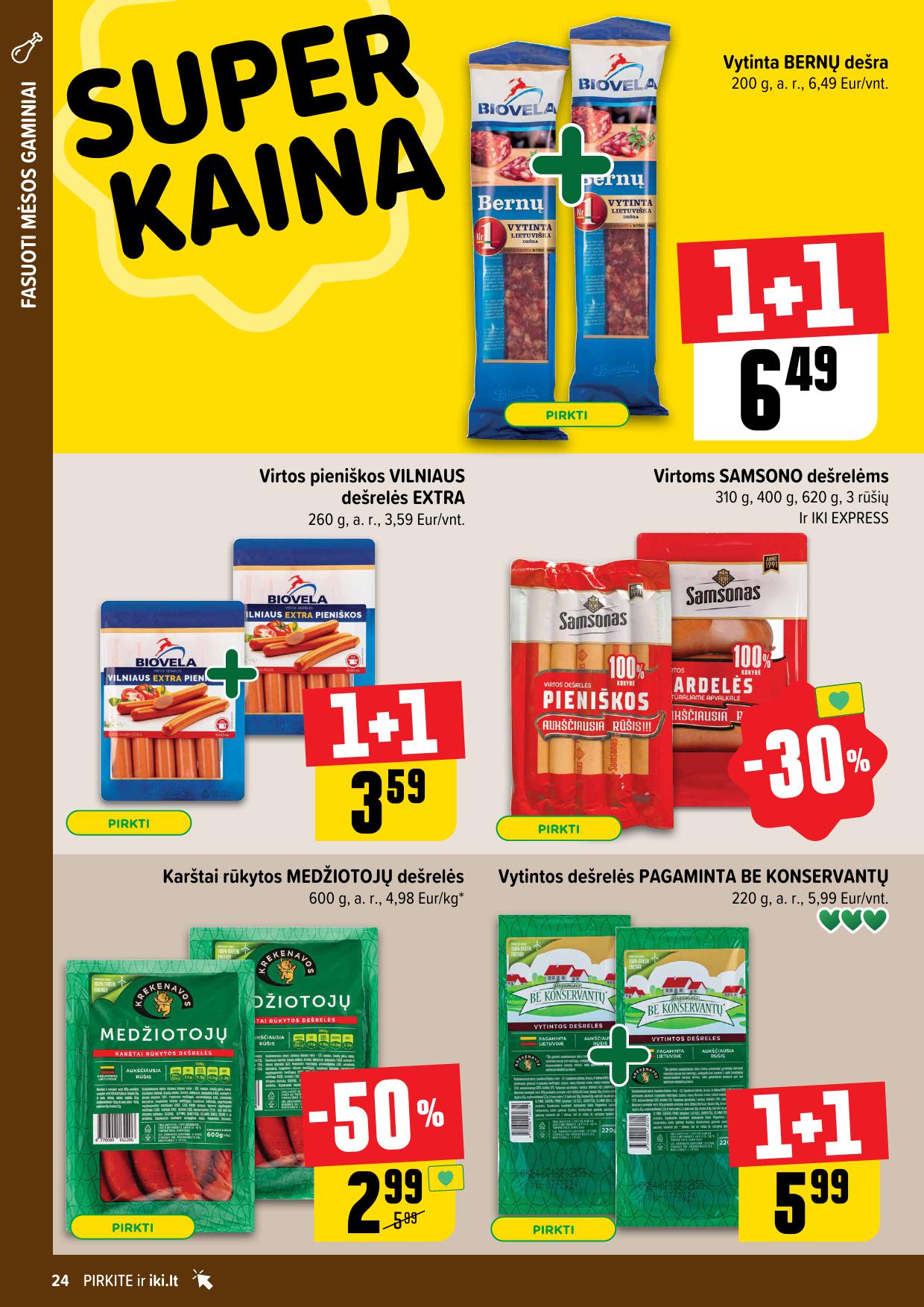 Naujausias IKI kaininis katalogas 2025.02.17 - 2025.02.23