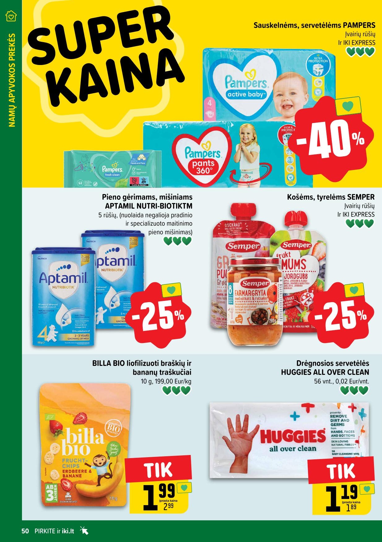 Naujausias IKI kaininis katalogas 2024.08.19 - 2024.08.25