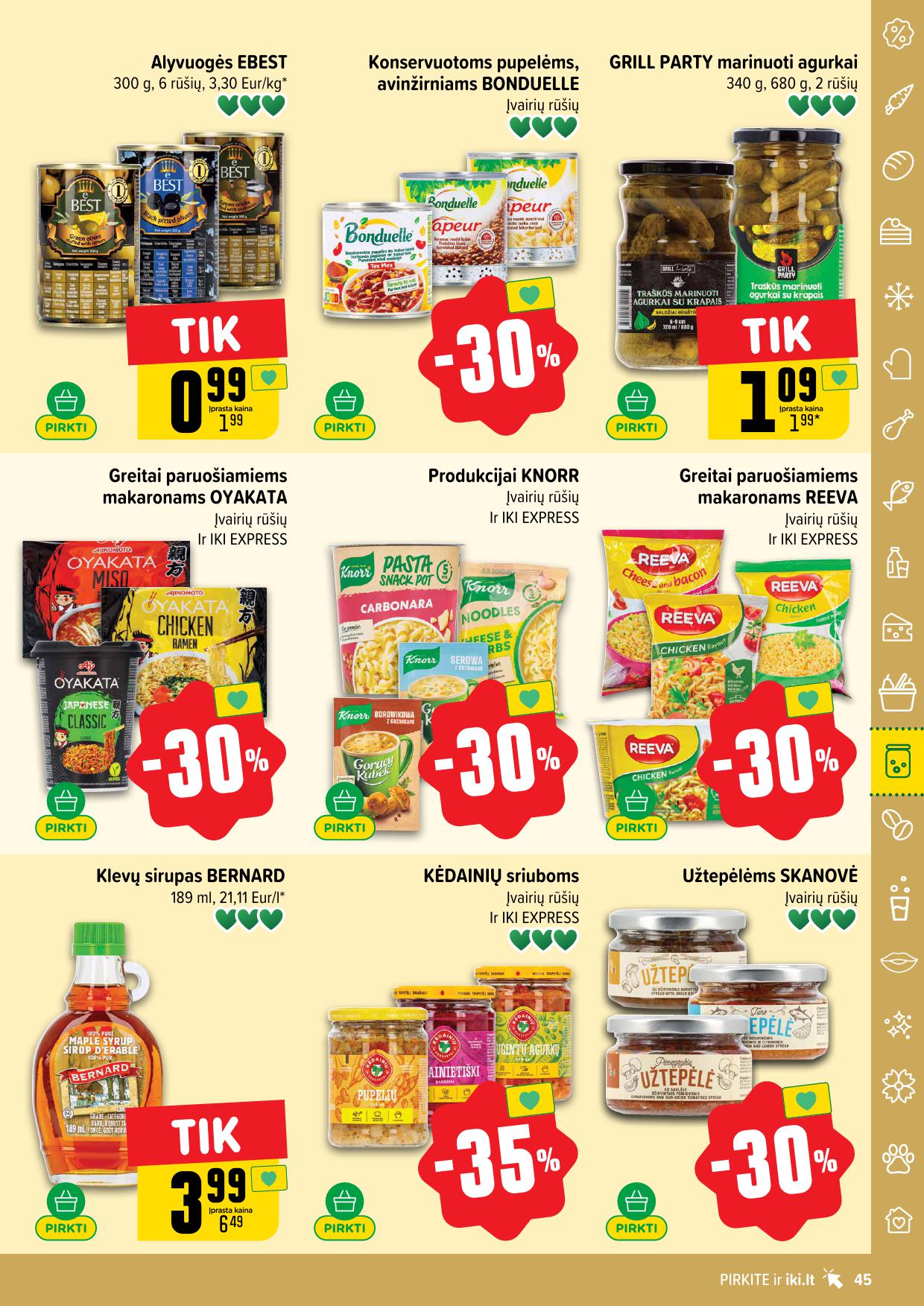 Naujausias IKI kaininis katalogas 2026.02.23 - 2026.03.01