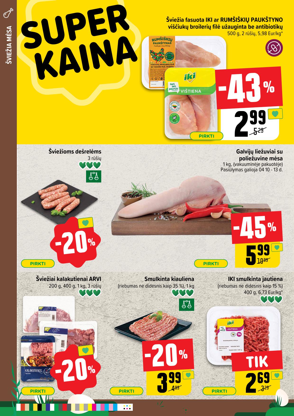 Naujausias IKI kaininis katalogas 2025.04.07 - 2025.04.13