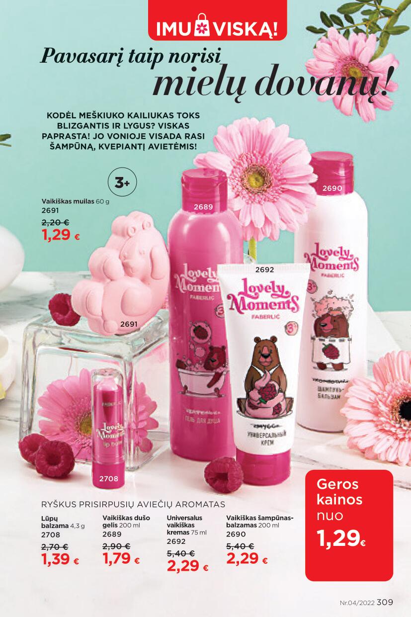 FABERLIC katalogas Nr.4 galioja 2022.02.21 - 2022.03.13