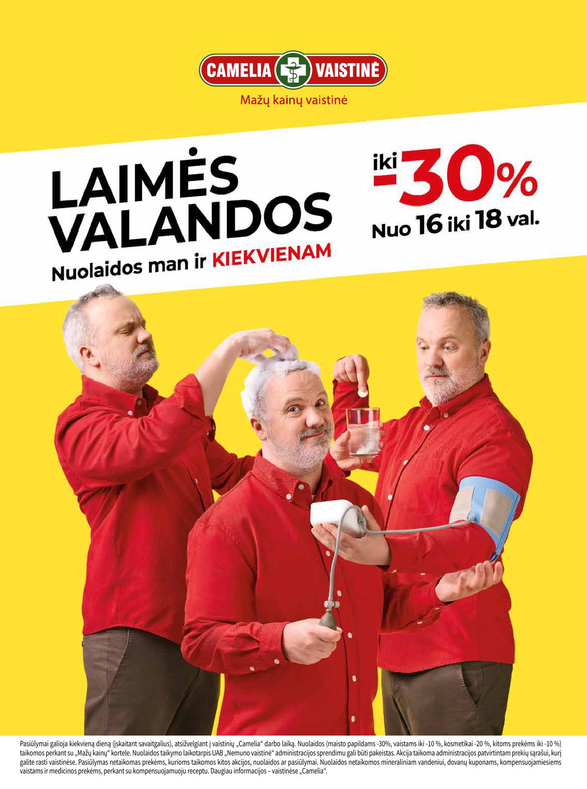 Naujas CAMELIA leidinys nuo 2025.06.01 iki 2025.06.30