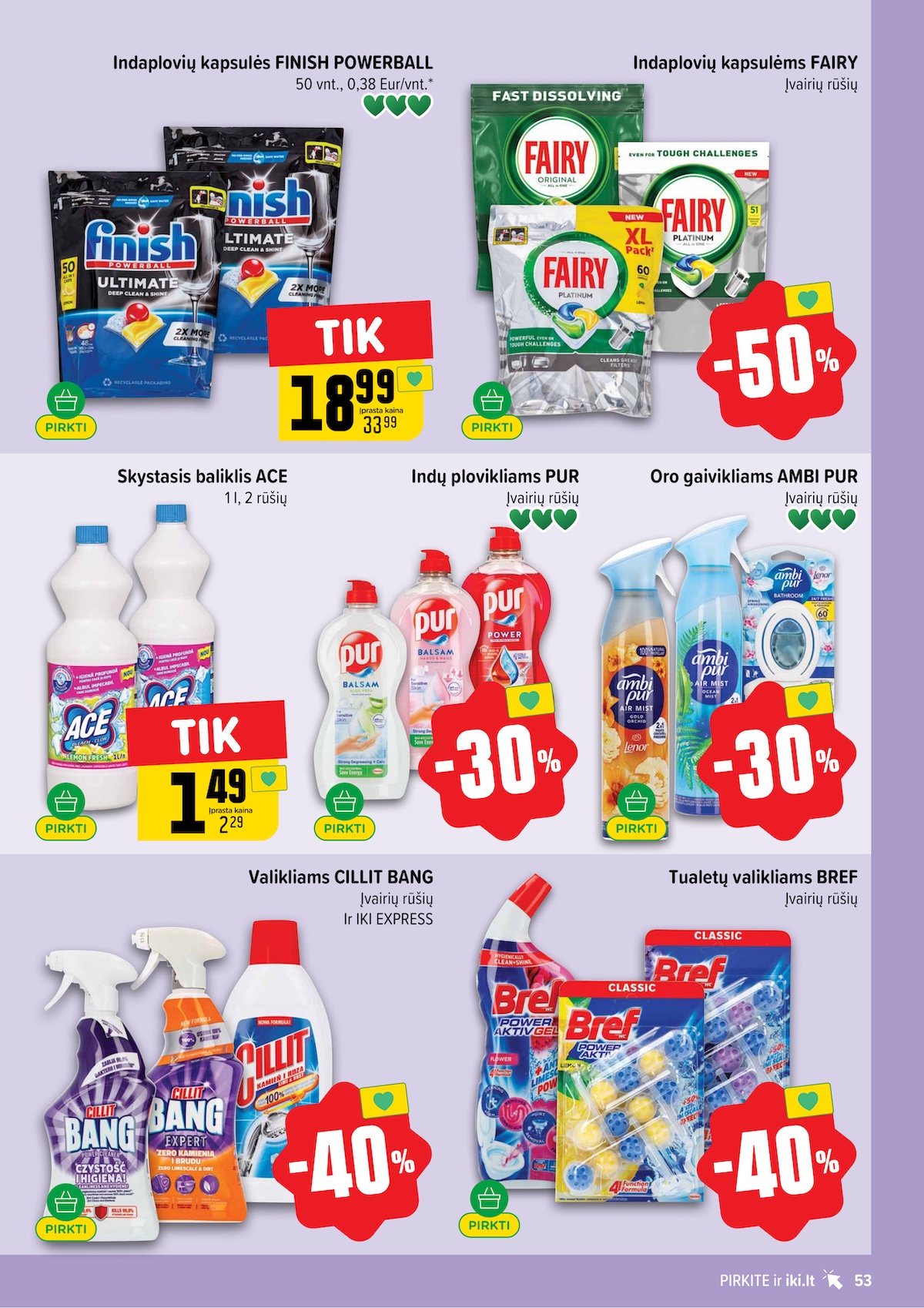 Naujausias IKI kaininis katalogas 2026.04.20 - 2026.04.26