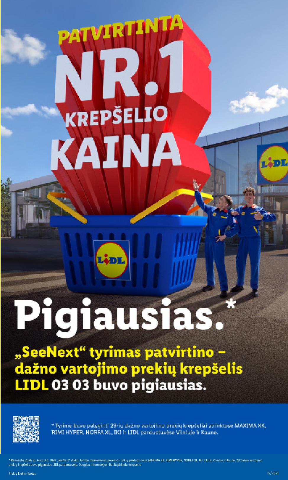 Naujausias LIDL kaininis katalogas 2026.04.06 - 2026.04.12