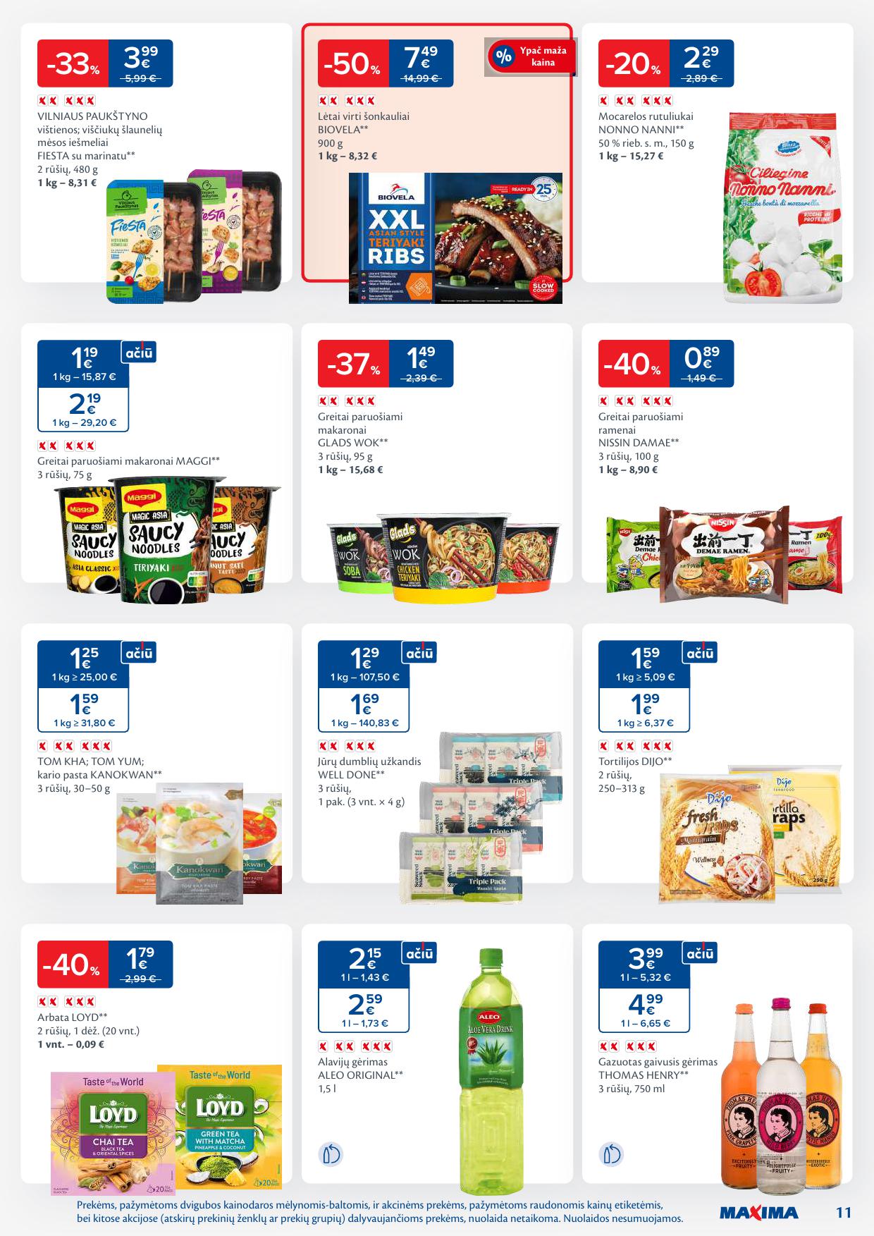 Naujausias MAXIMA kaininis katalogas 2026.02.17 - 2026.02.23