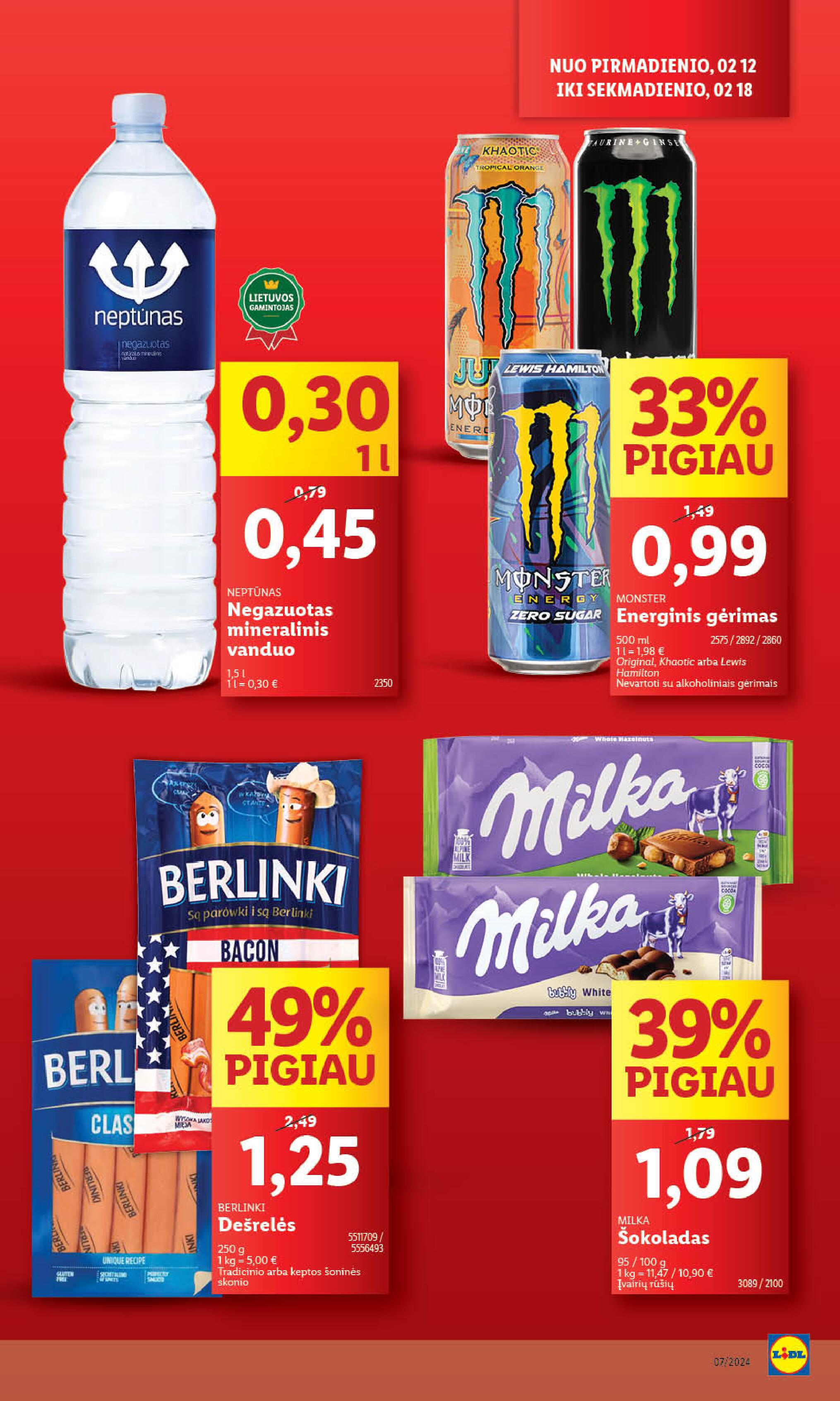Naujausias LIDL kaininis katalogas 2024.02.12 - 2024.02.18