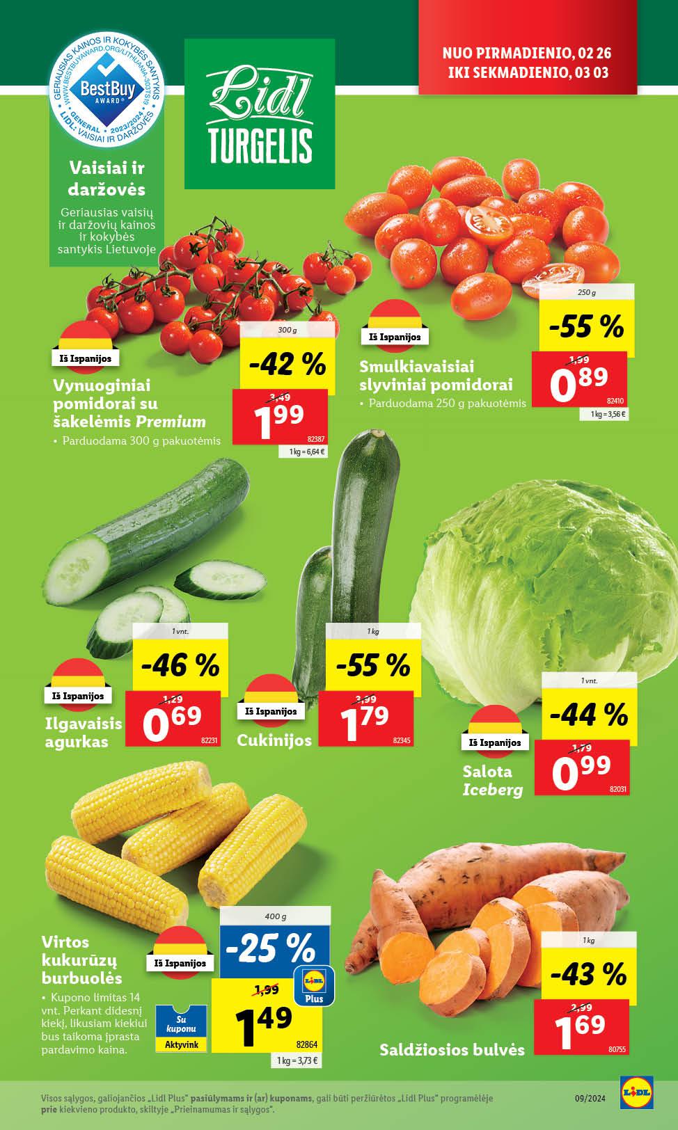 Naujausias LIDL kaininis katalogas 2024.02.26 - 2024.03.03