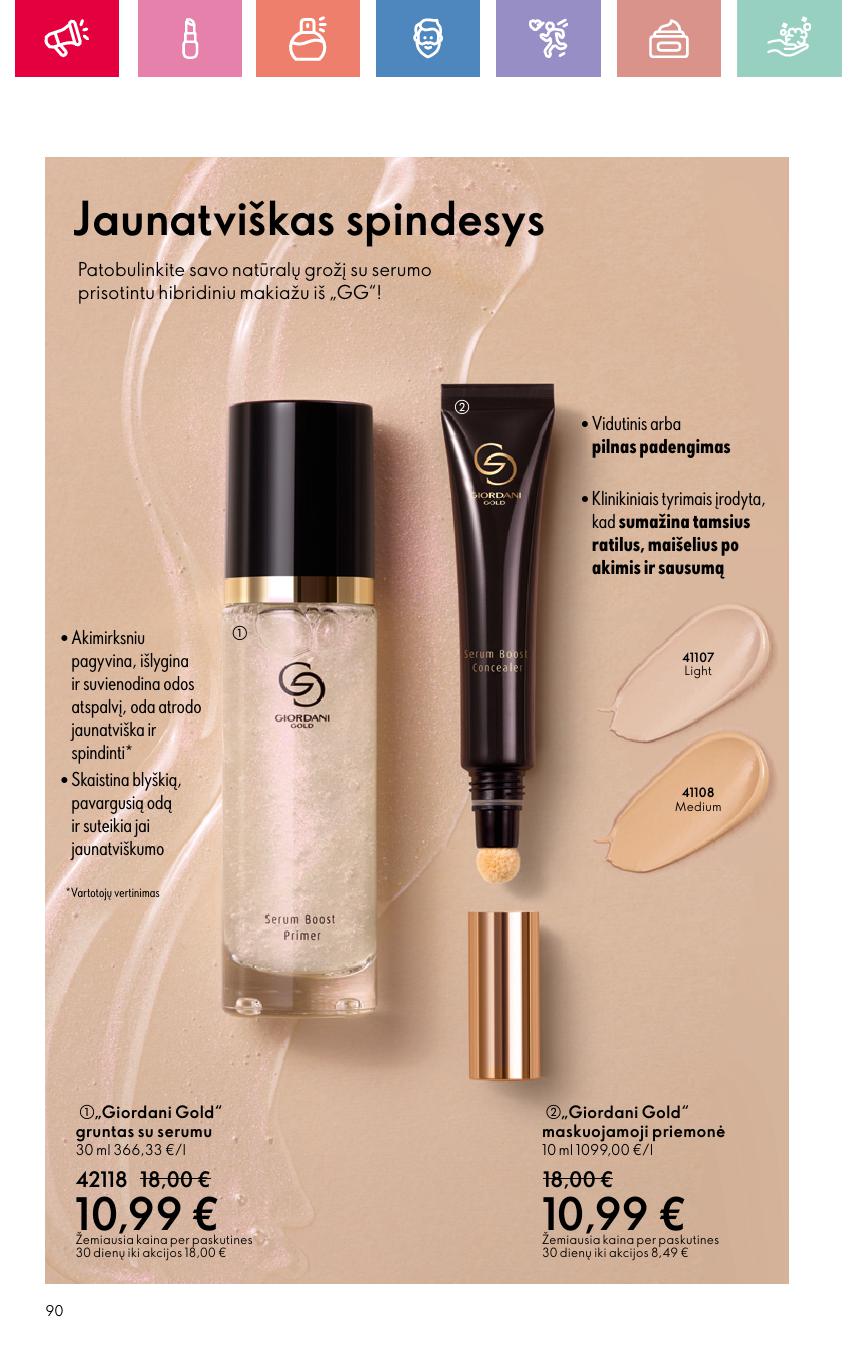 ORIFLAME katalogas galioja 2025.08.03 - 2025.08.23