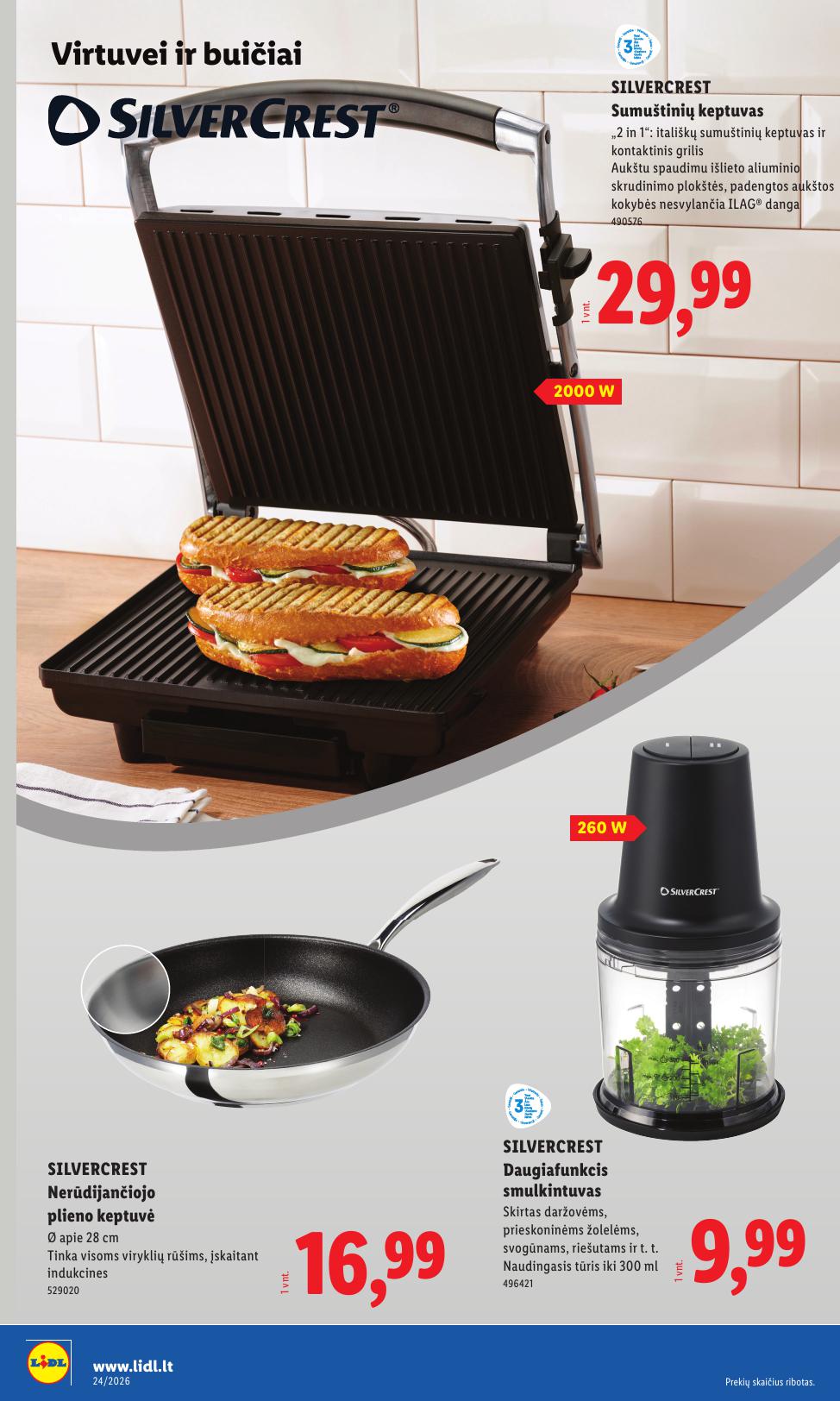 LIDL ne maisto prekių leidinys 2026.06.08 - 2026.06.14