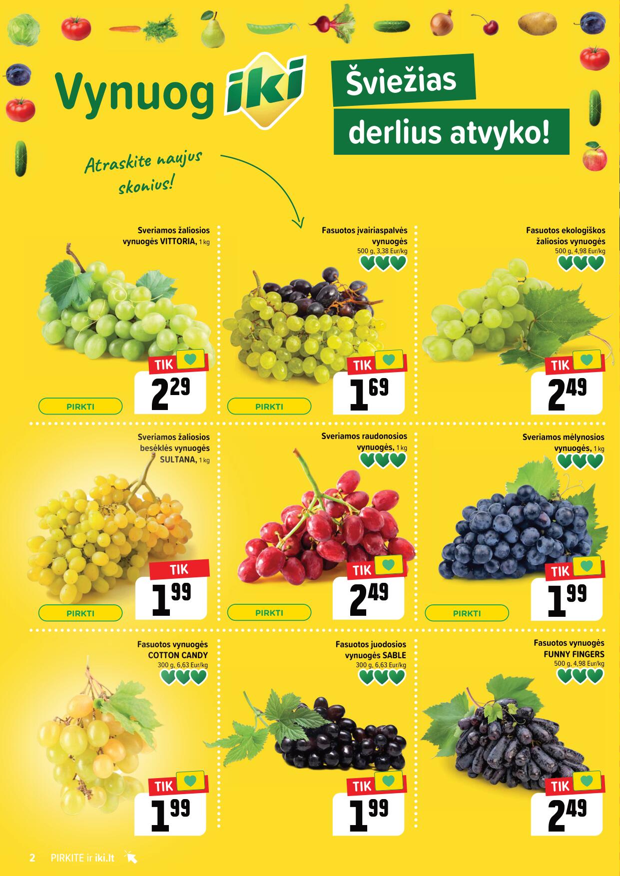 Naujausias IKI kaininis katalogas 2023.08.21 - 2023.08.27