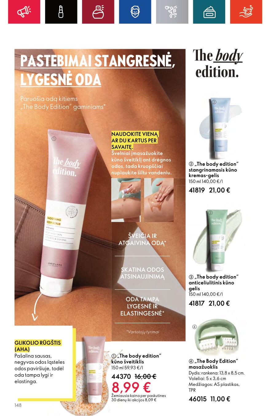 Naujas ORIFLAME katalogas galioja 2023.09.13 - 2023.10.03