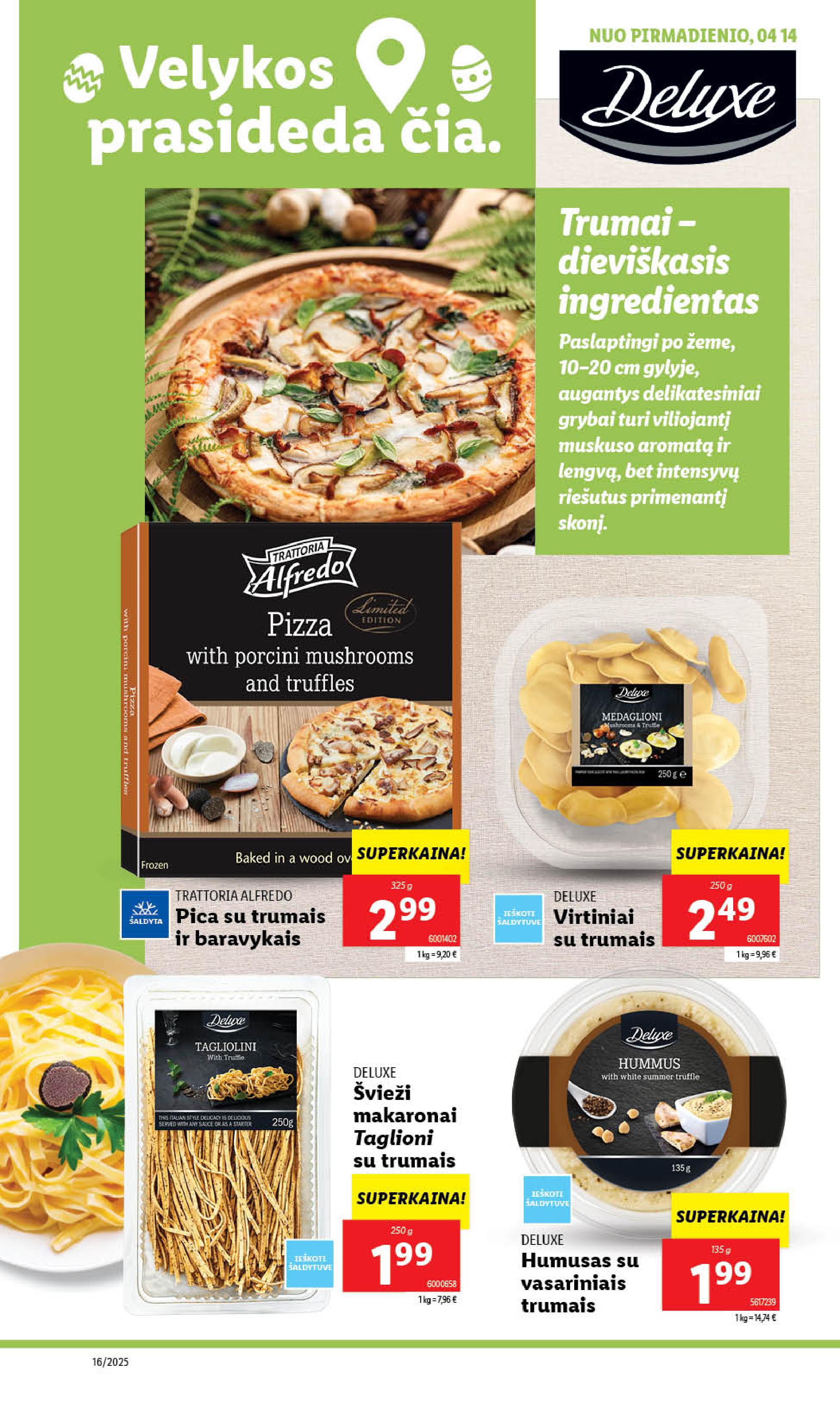 Naujausias LIDL kaininis katalogas 2025.04.14 - 2025.04.19
