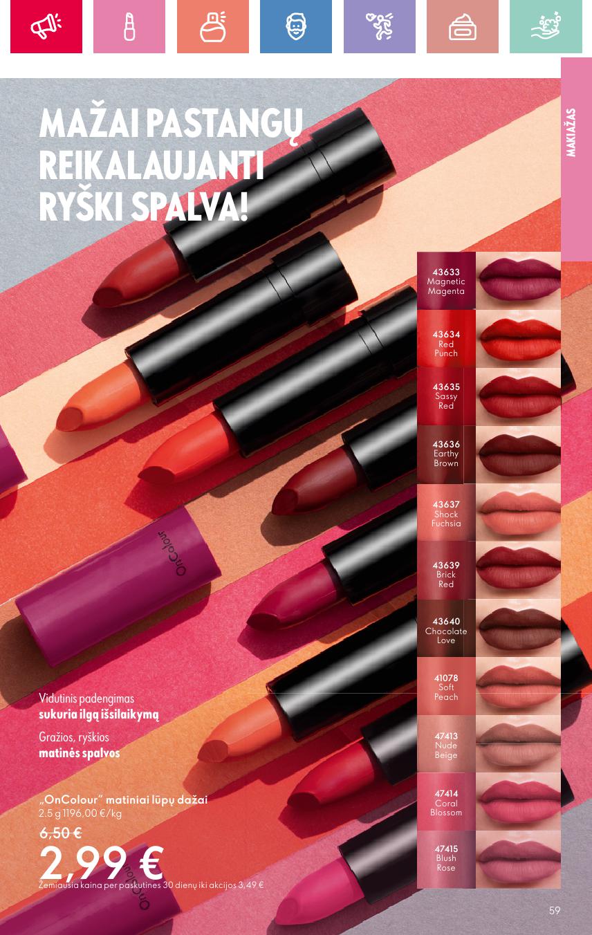 Naujas ORIFLAME katalogas galioja 2025.04.30 - 2025.05.10