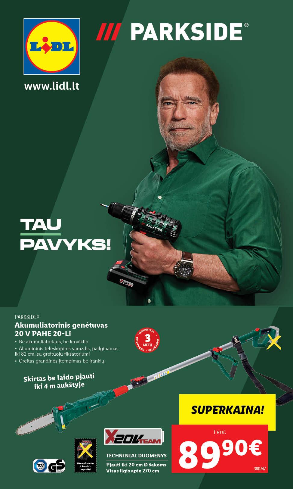 LIDL ne maisto prekių leidinys 2023.09.18 - 2023.09.24.