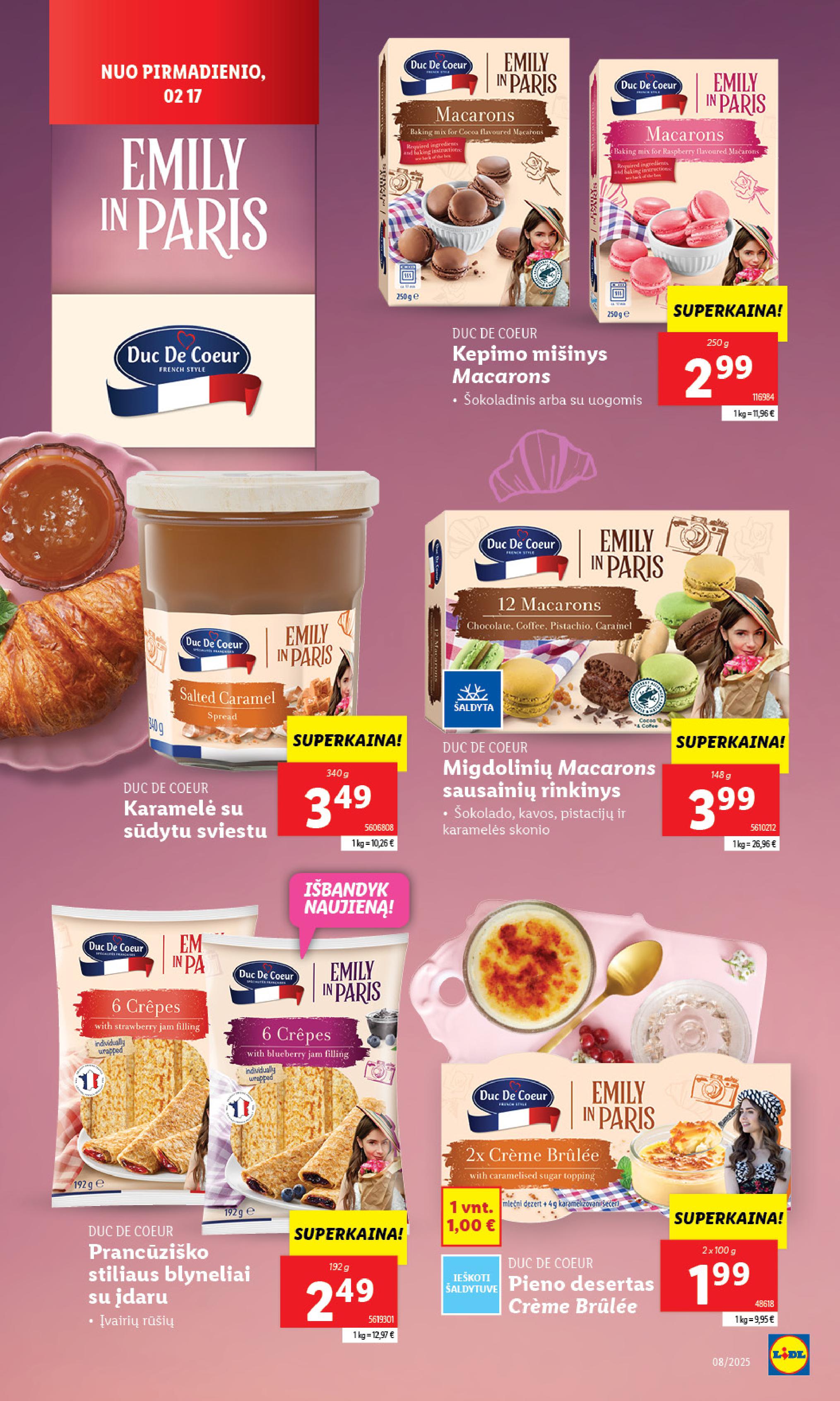 Naujausias LIDL kaininis katalogas 2025.02.17 - 2025.02.23