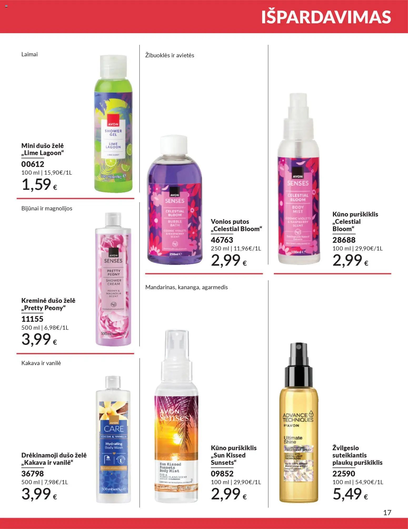 Naujas AVON katalogas galioja 2026.02.01 - 2026.02.28