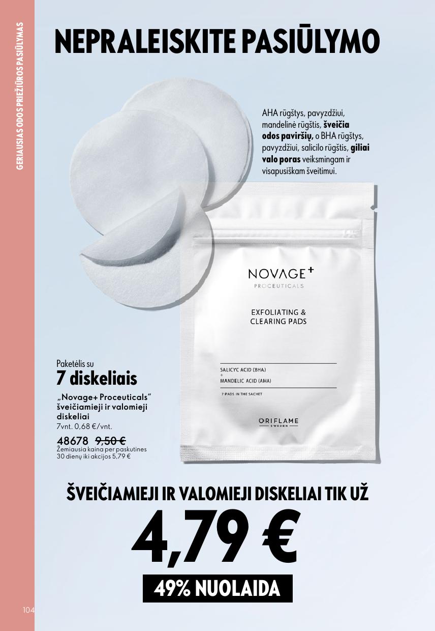 Naujas ORIFLAME katalogas galioja 2026.04.22 - 2026.05.12