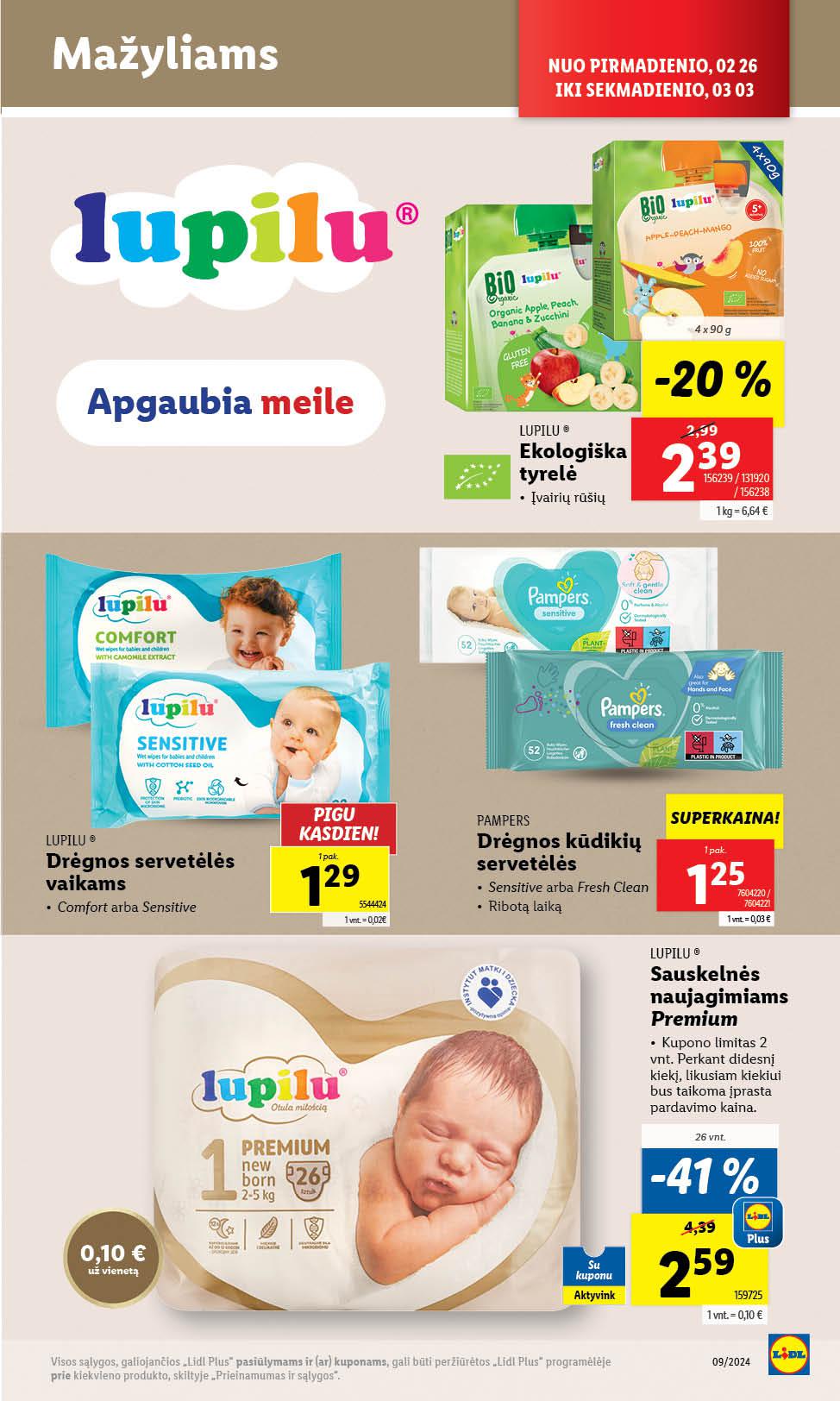 Naujausias LIDL kaininis katalogas 2024.02.26 - 2024.03.03
